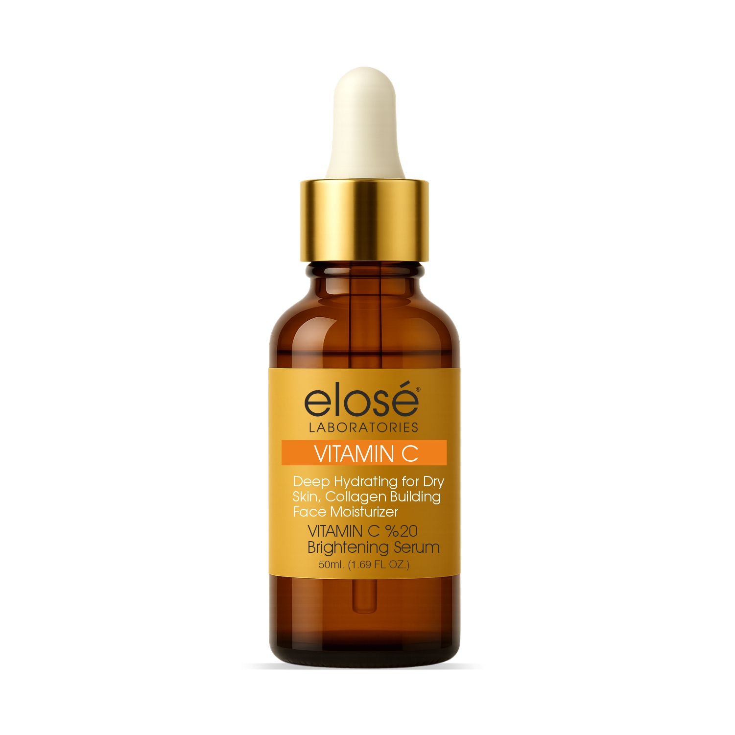 Elose Vitamin C Serumu – Cilt Aydınlatıcı ve Ton Eşitleyici Serum 50Ml