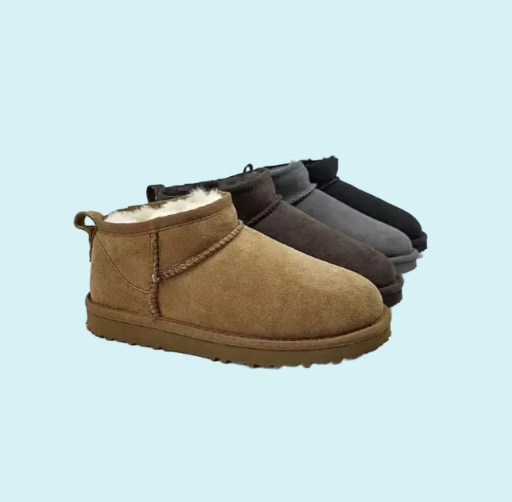 Winter Fur Lined Ankle Boots