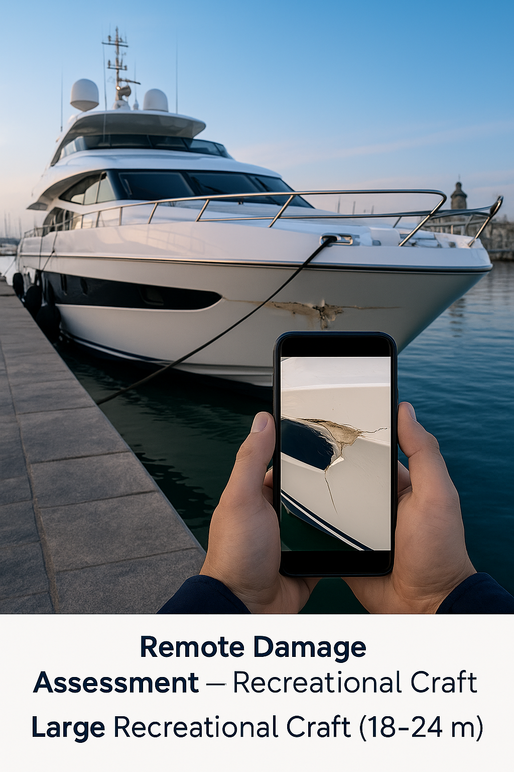 Remote Damage Assessment – Recreational Craft– Large Recreational Craft (18–24 m)