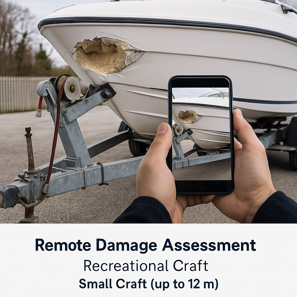 Remote Damage Assessment – Recreational Craft– Small Craft (up to 12 m)