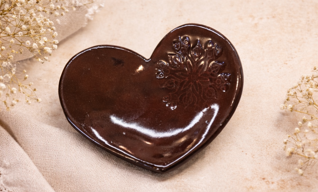 Coupelle cœur en céramique