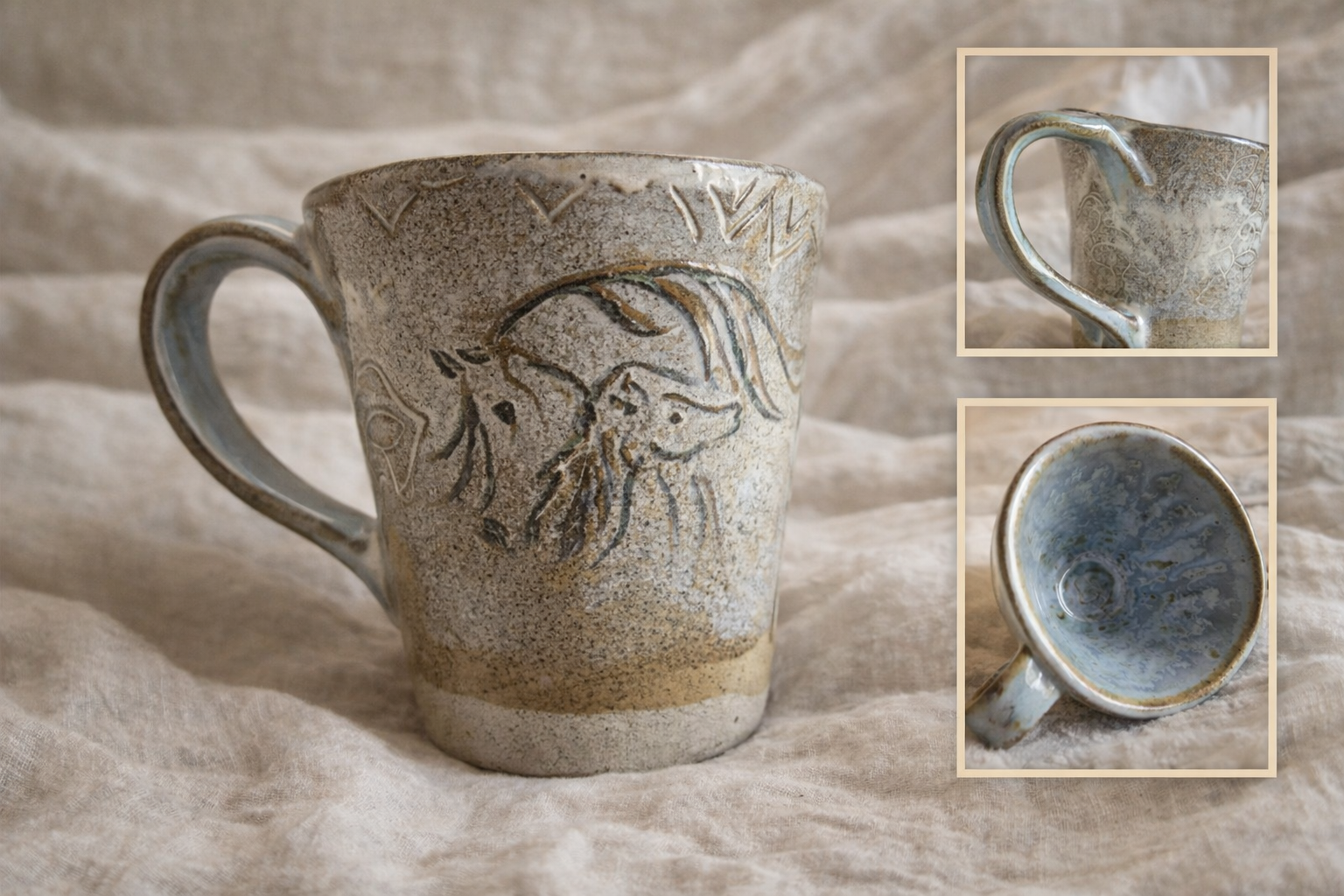 Tasse artisanale en céramique