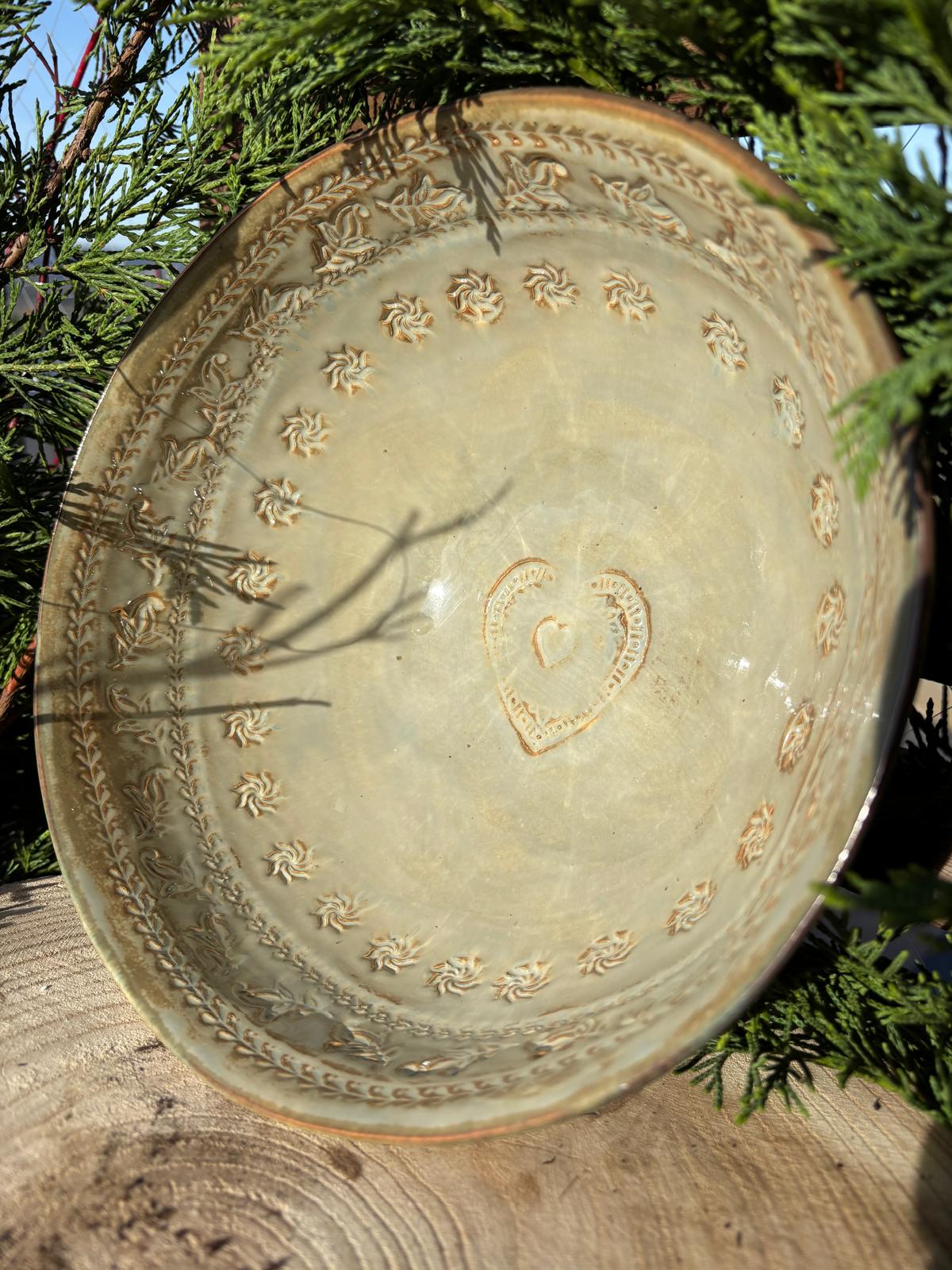 saladier en céramique artisanale