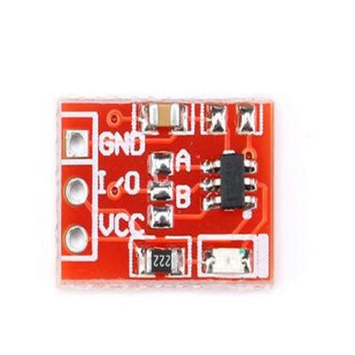 MÓDULO SENSOR TOUCH CAPACITIVO TTP223B VERMELHO