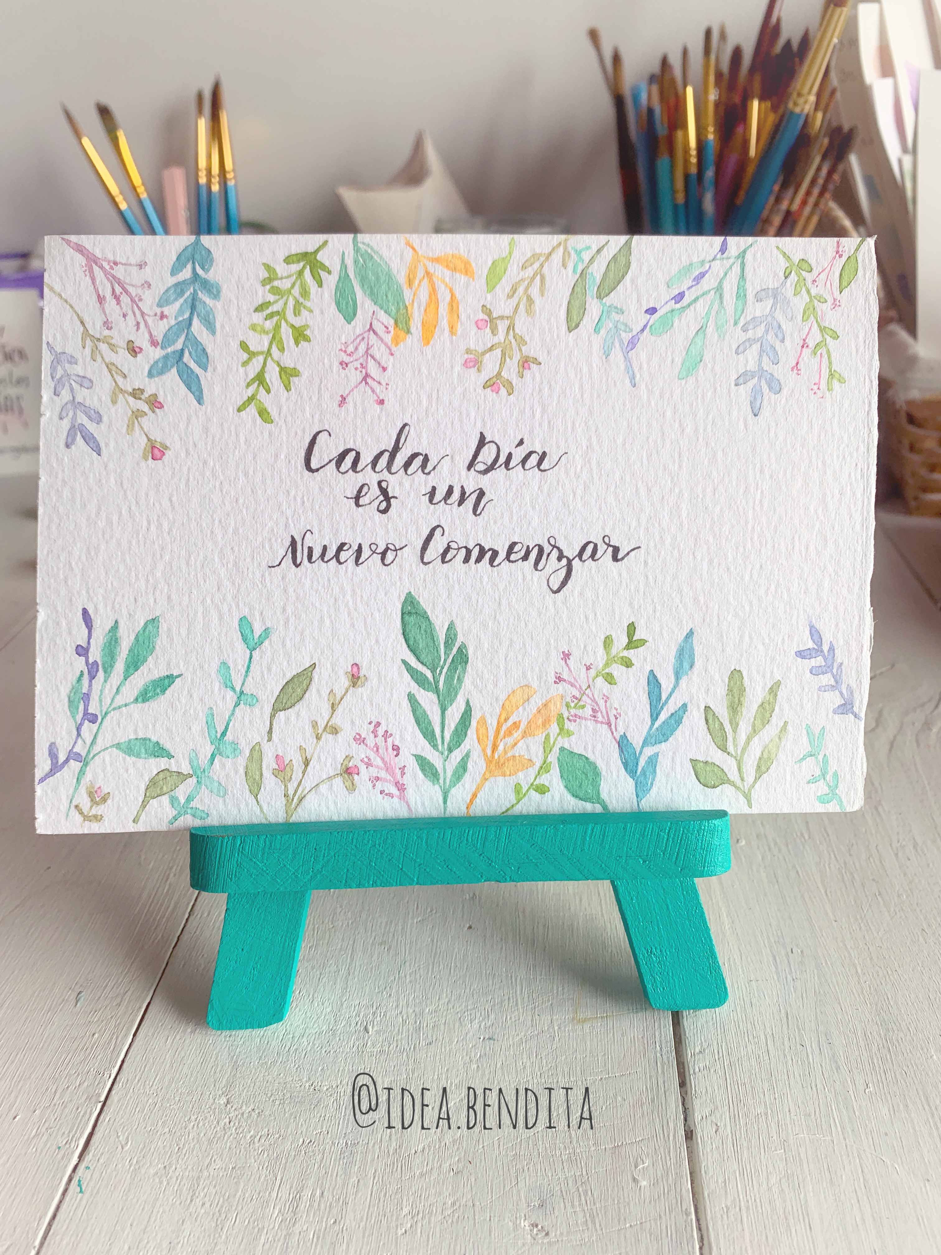 Caballete Un nuevo comenzar