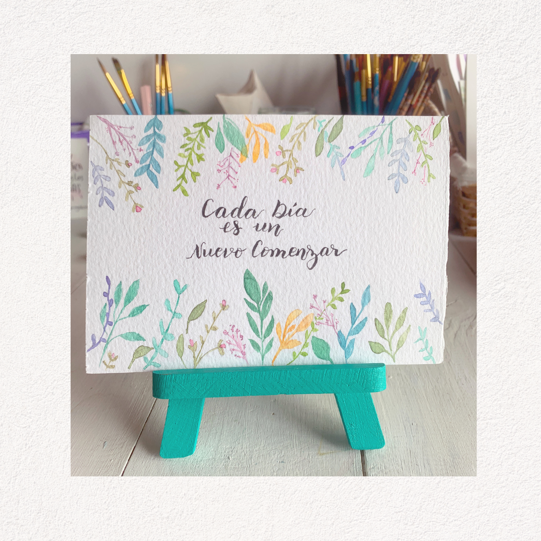 Caballete Un nuevo comenzar