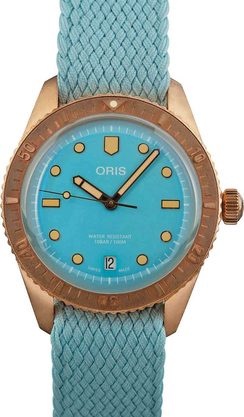 Oris Divers Sixty-Five Cotton Candy