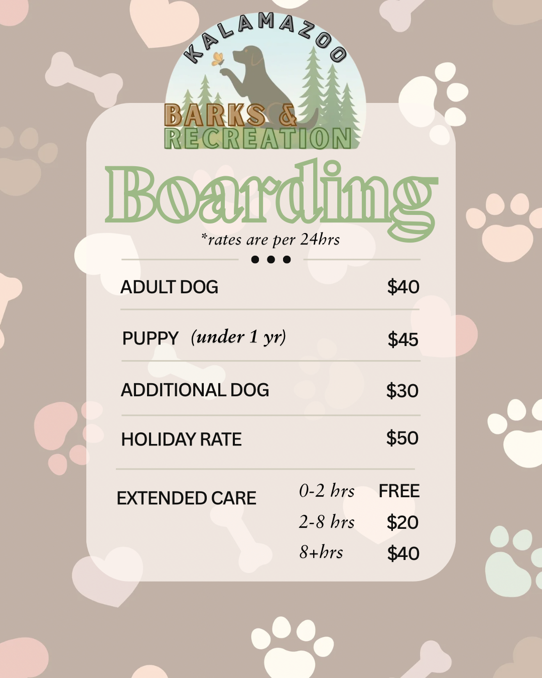 Overnight Boarding