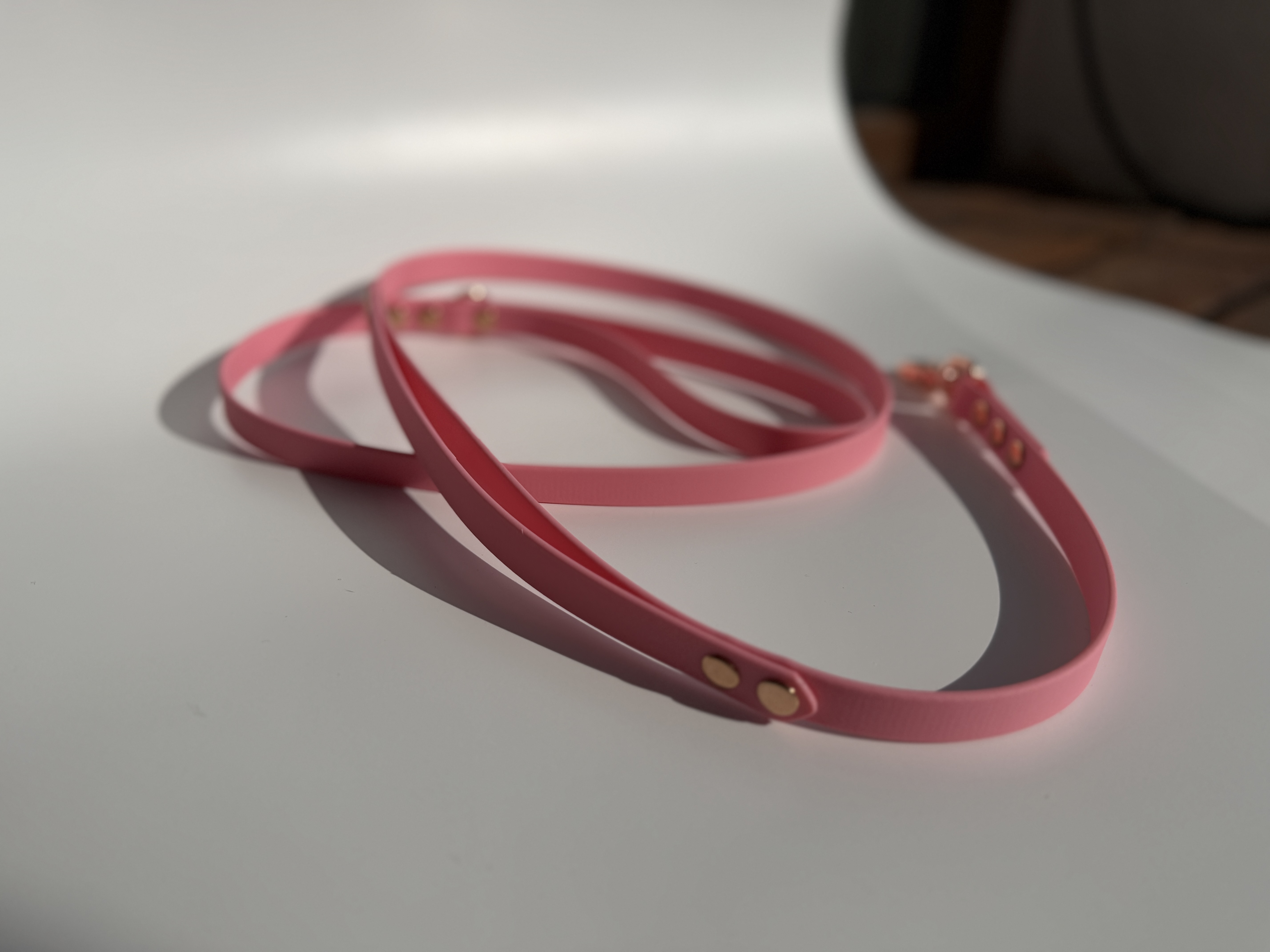 Klasikinis pavadėlis su papildoma rankena (16mm)