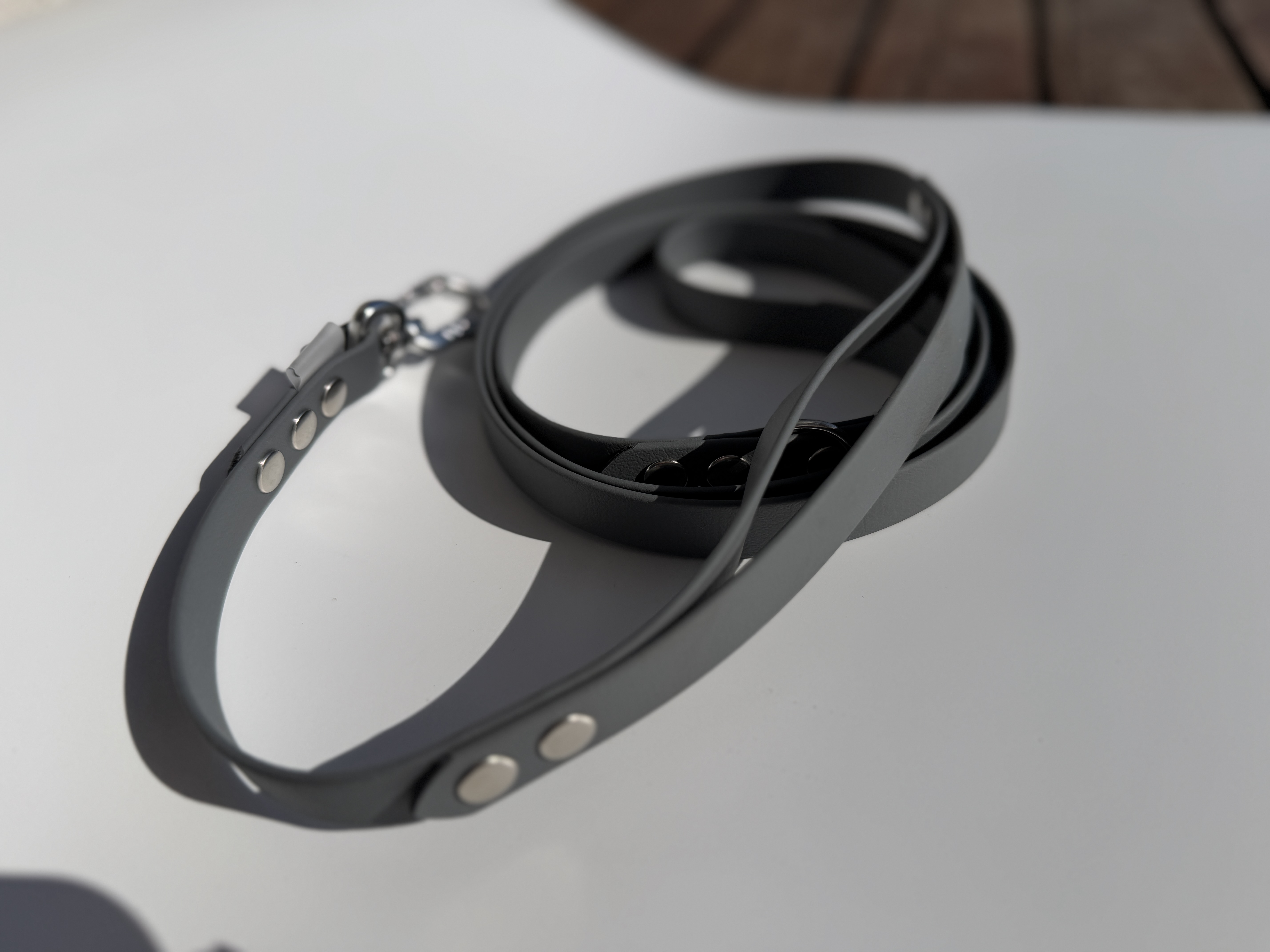 Klasikinis pavadėlis su papildoma rankena (19mm)