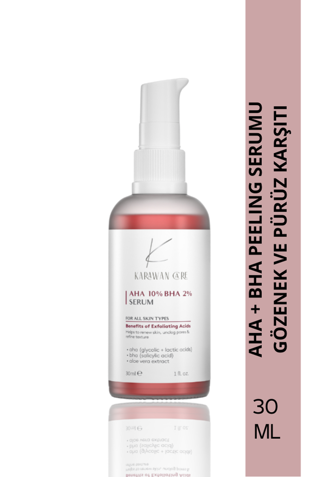 KARAWAN CARE AHA 10% + BHA 2% Peeling Serum - 30ml