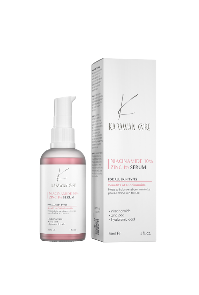 KARAWAN CARE Niacinamide 10% + Zinc 1% Serum - 30ml