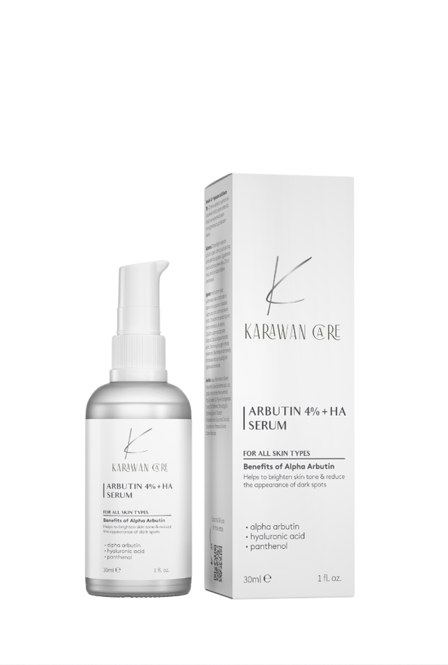 KARAWAN CARE Alpha Arbutin 4% + Hyaluronic Acid Serum - 30ml