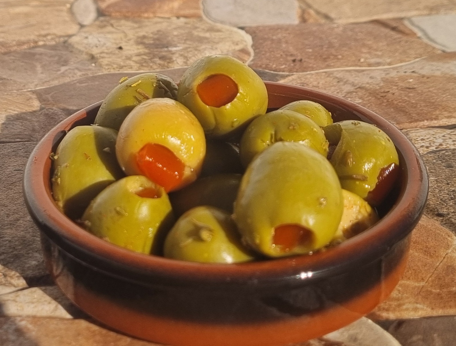 Aceitunas Verdes Rellenas Pimiento