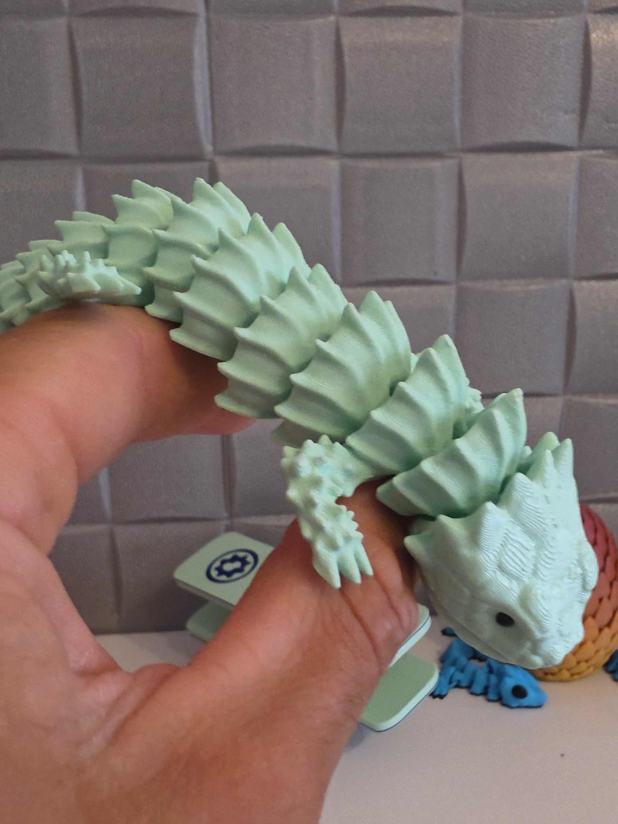 3D Fleksibilni gušter Armadilo