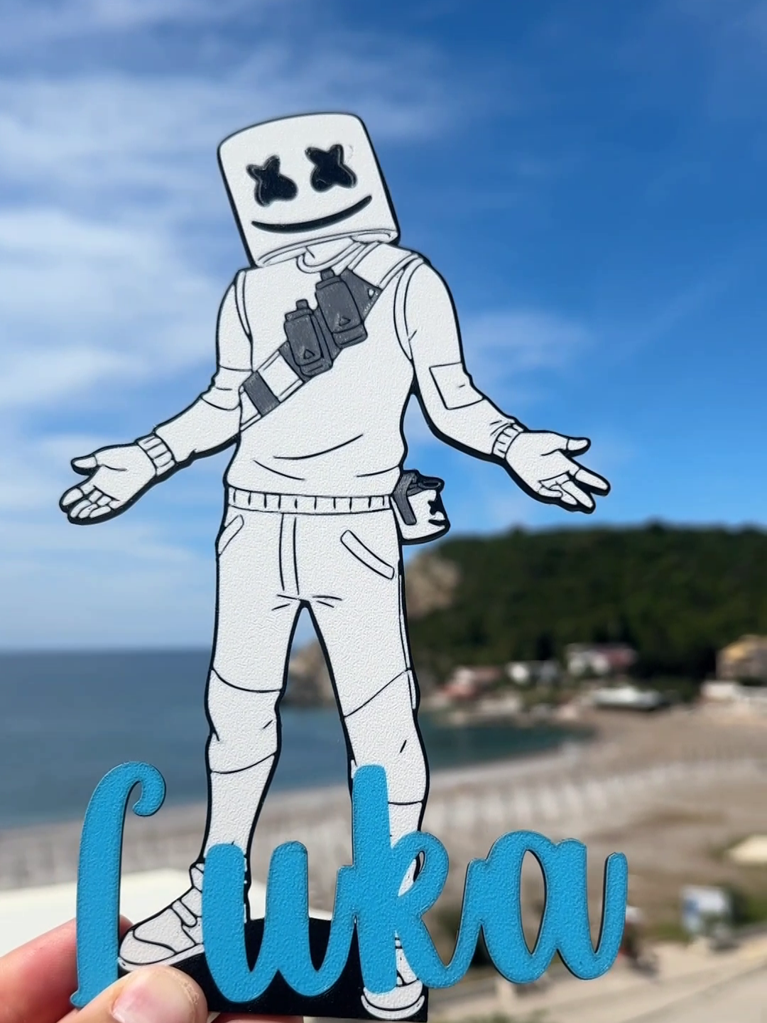 Fortnite Marshmello tabla sa imenom 🎮