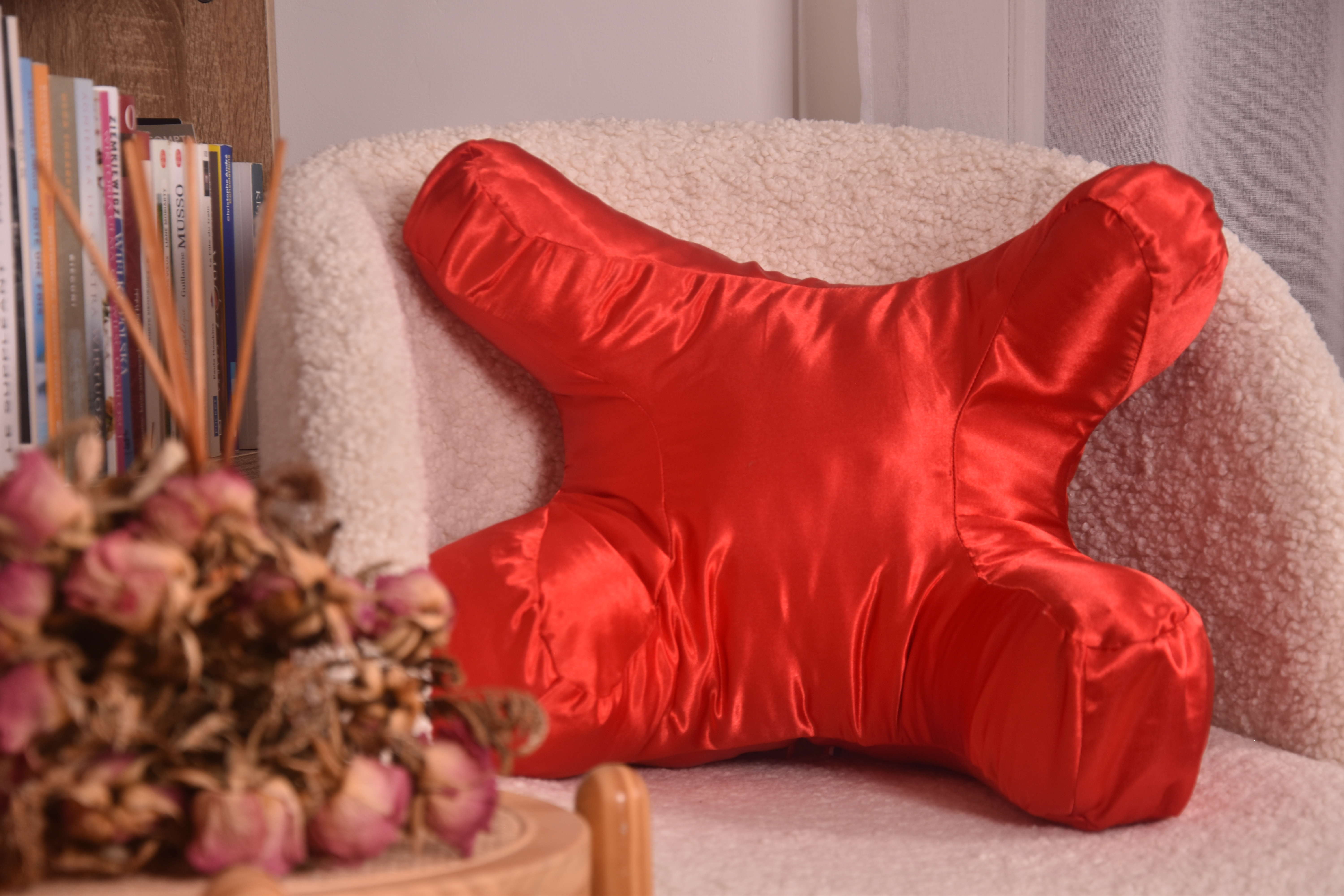 Oreiller beauté en satin 