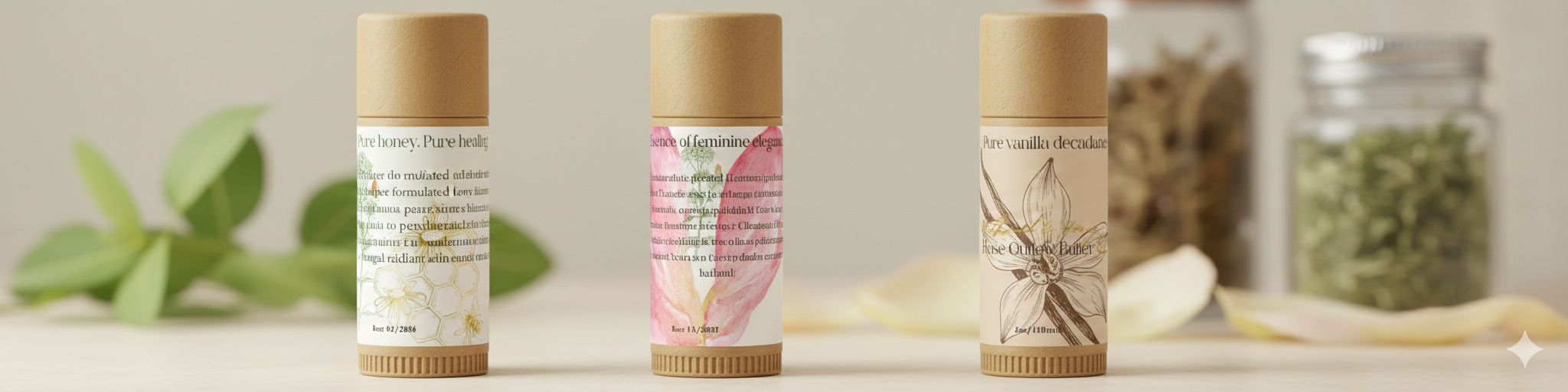 Trio Pack 3 Lip Balm 