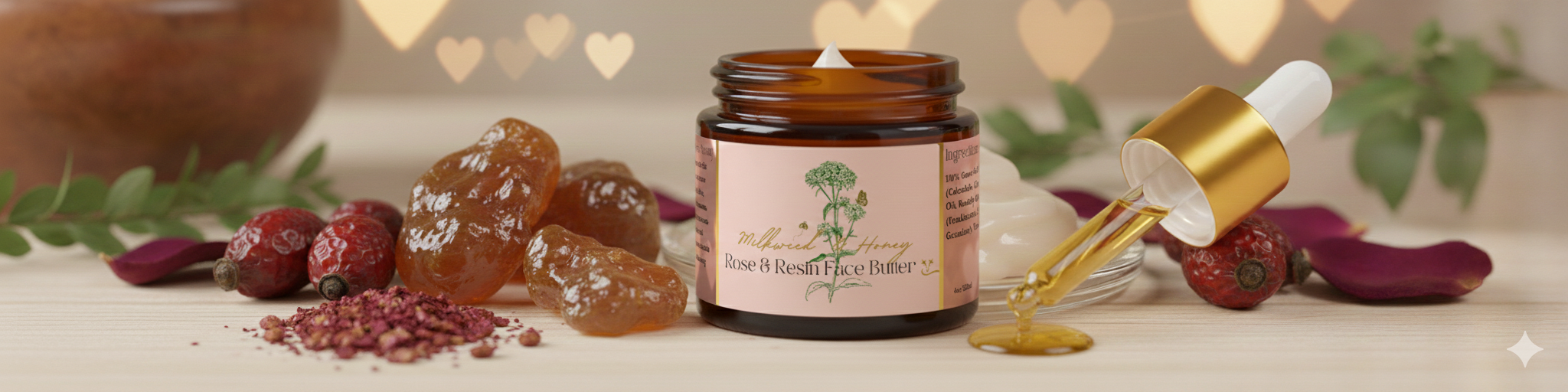 Resin and Rose Face Butter 