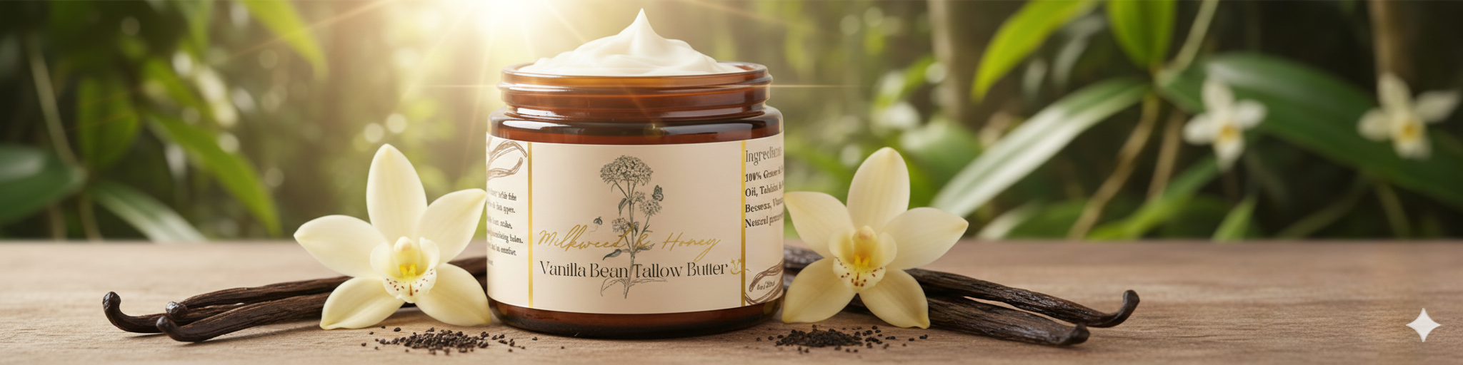 Vanilla Bean Tallow Butter