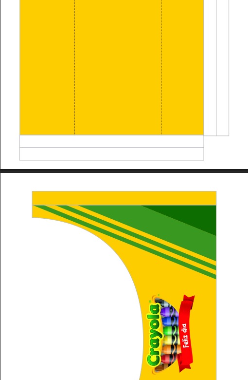 ARCHIVO DIGITAL PARA SOBRE DE DINERO CRAYOLA  