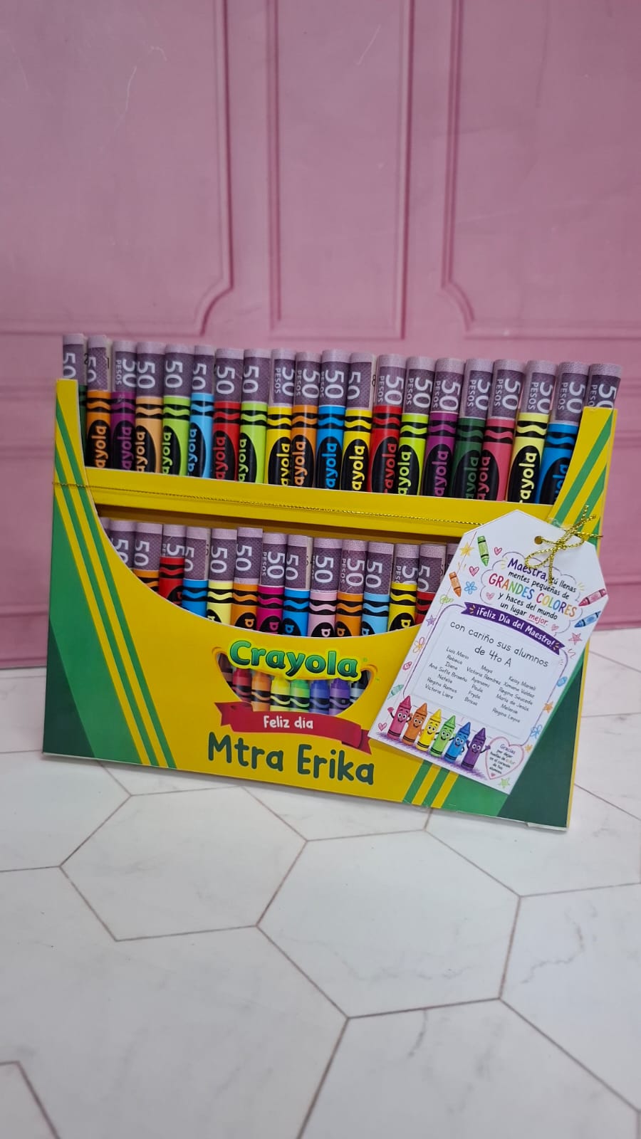 ARCHIVO DIGITAL PARA SOBRE DE DINERO CRAYOLA  