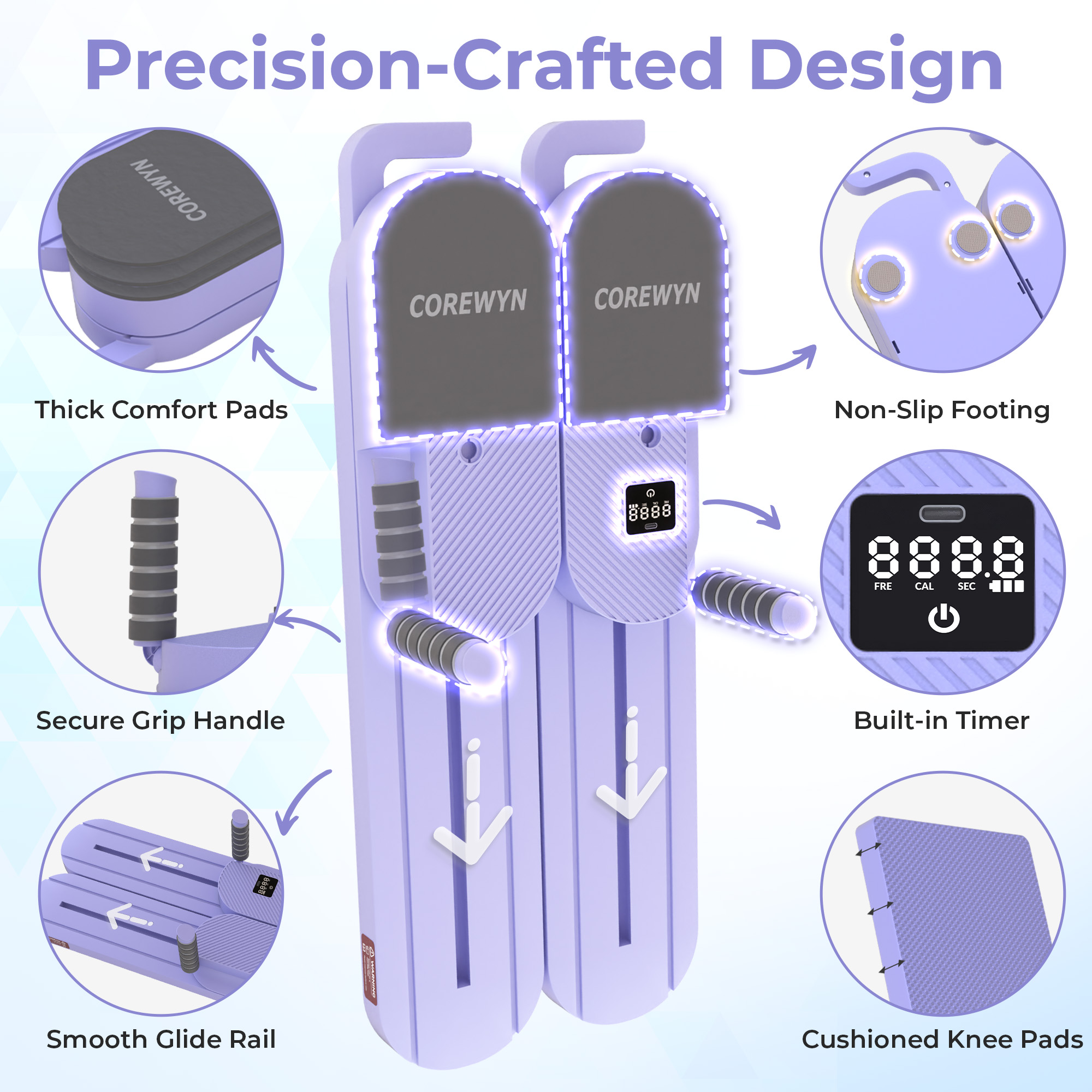 COREWYN Pilates Bar Kit