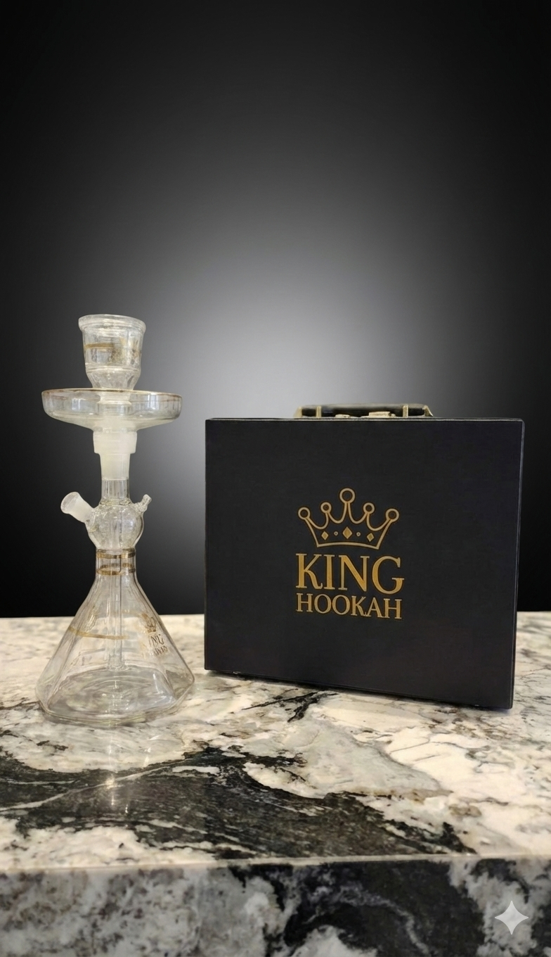Elegant Glass Hookah