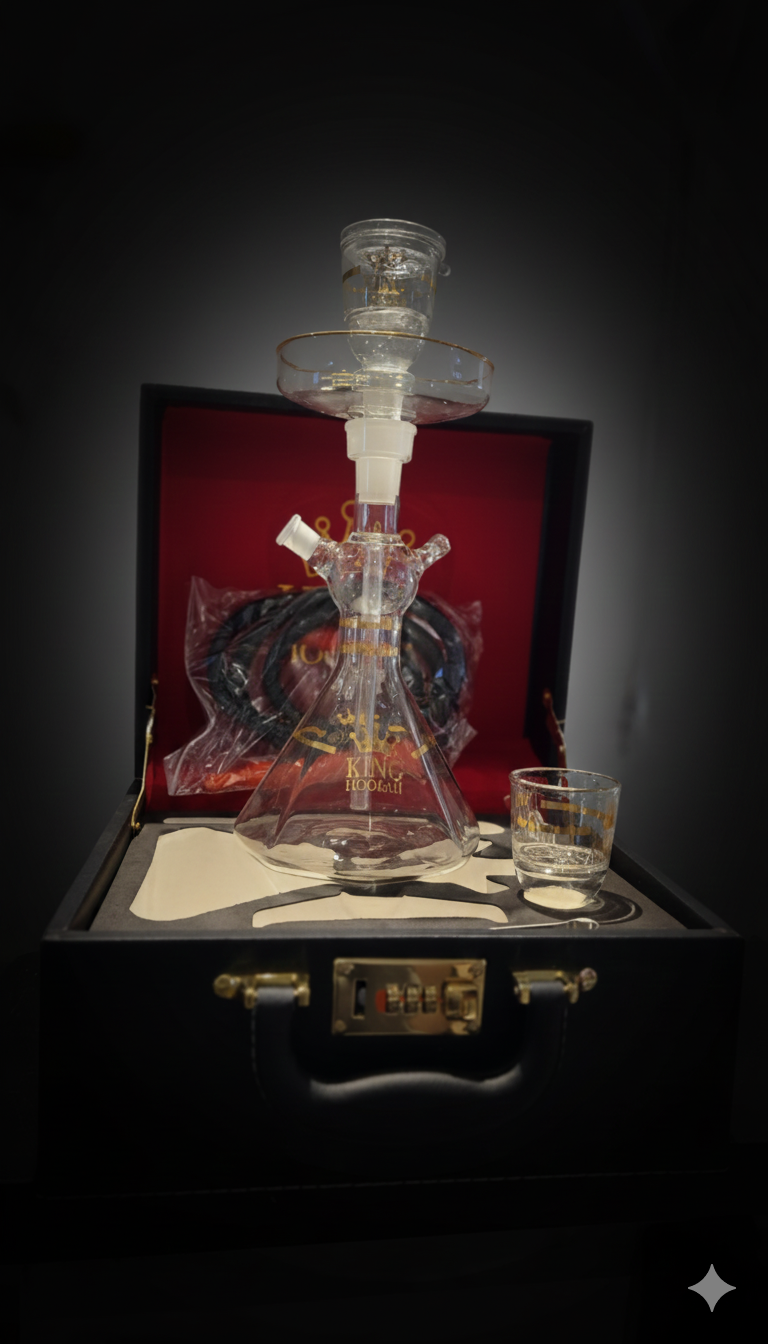 Elegant Glass Hookah