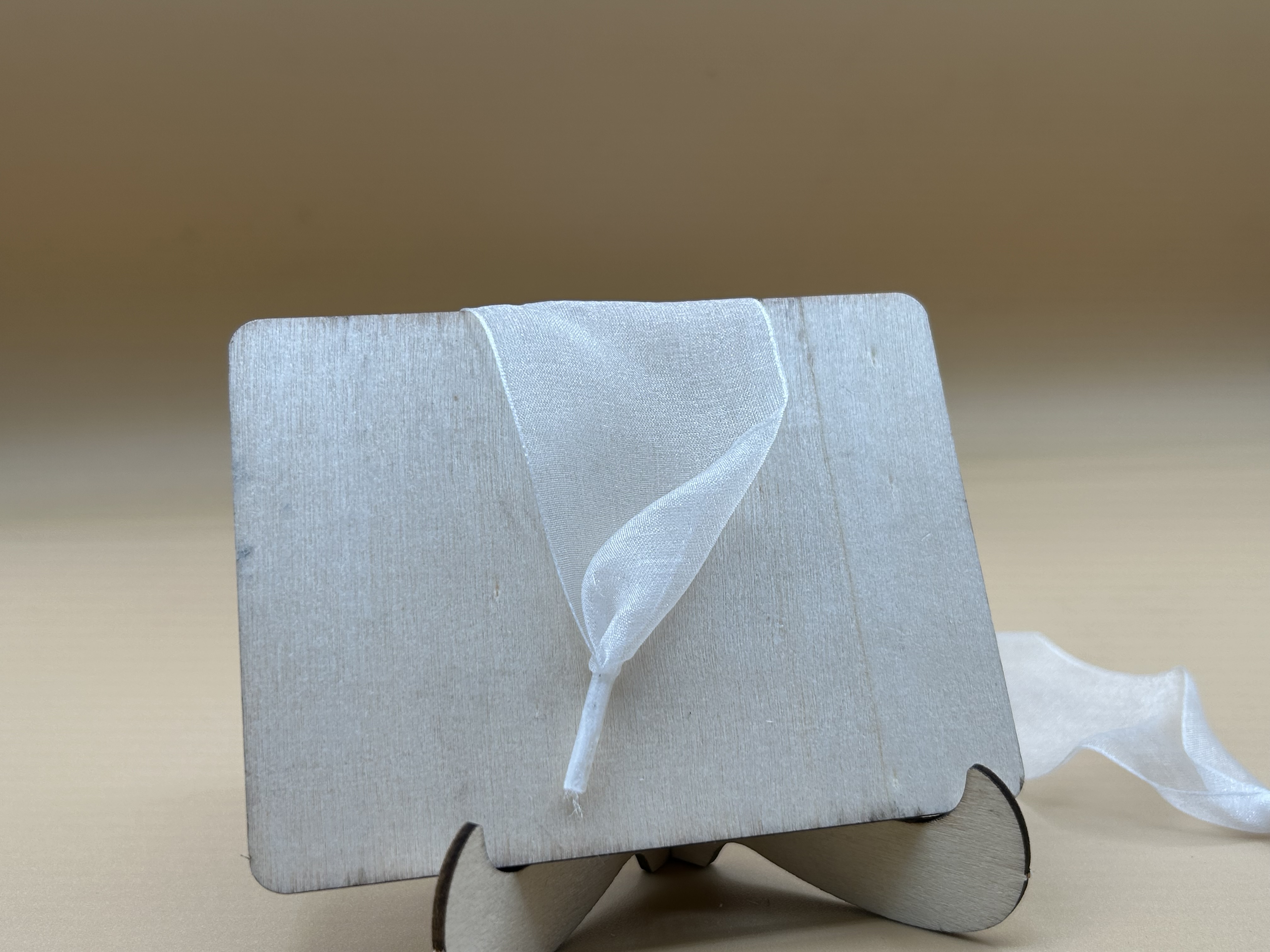 STRINGA ORGANZA BIANCA