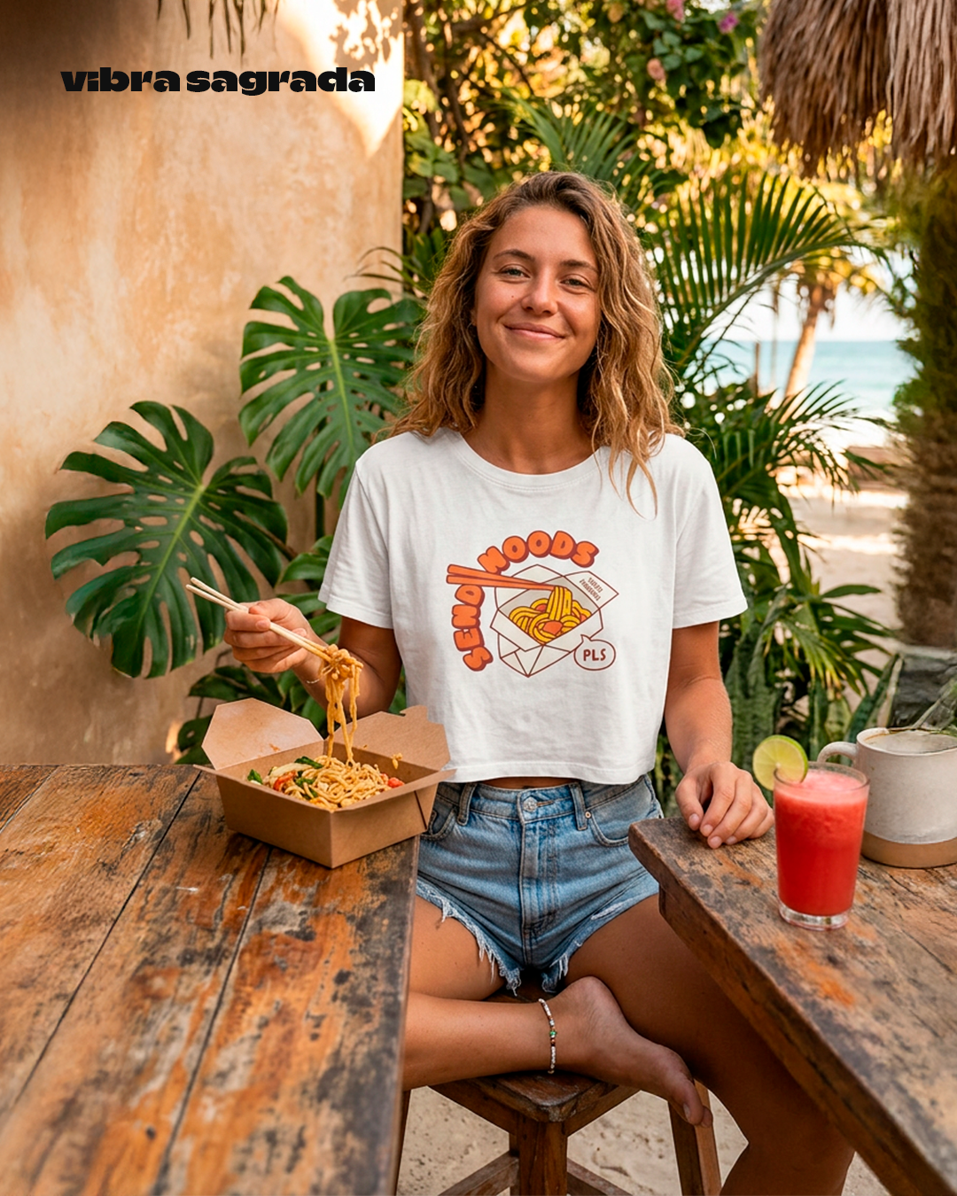 Send Noods - Playera