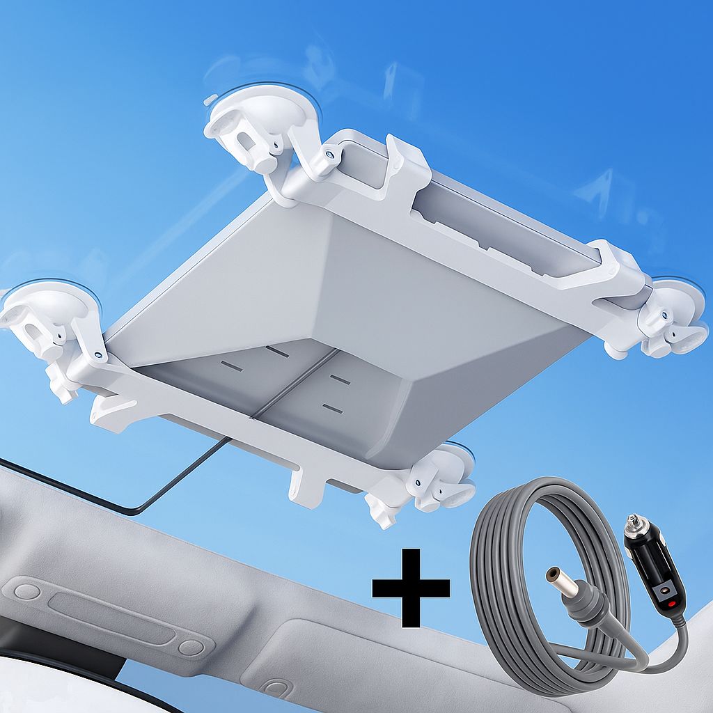 Soporte Starlink Mini Aluminio + Cable 12V 3Mts resistente al agua