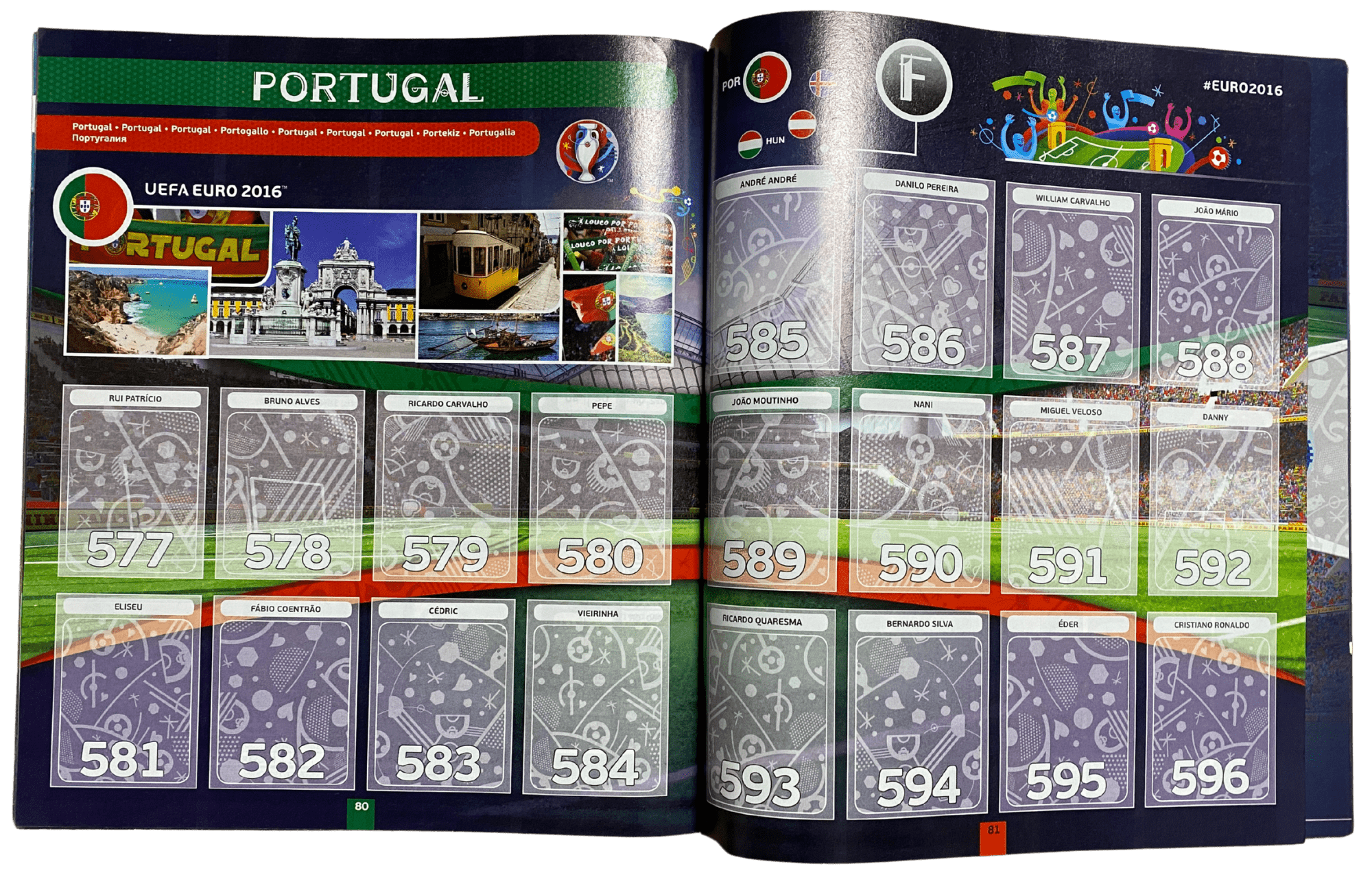 Álbum Panini EURO 2016 (vacío)