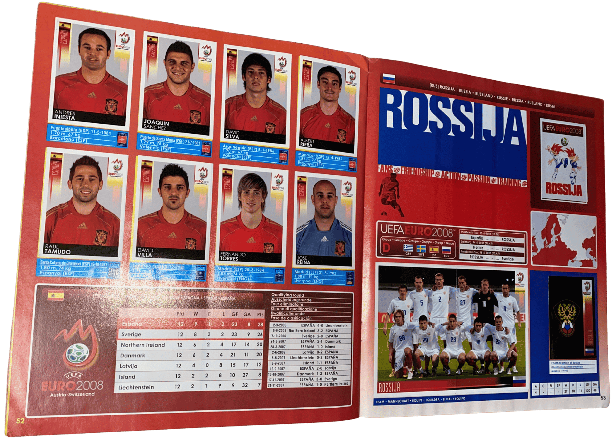 Álbum Panini EURO 2008 (100% completo)