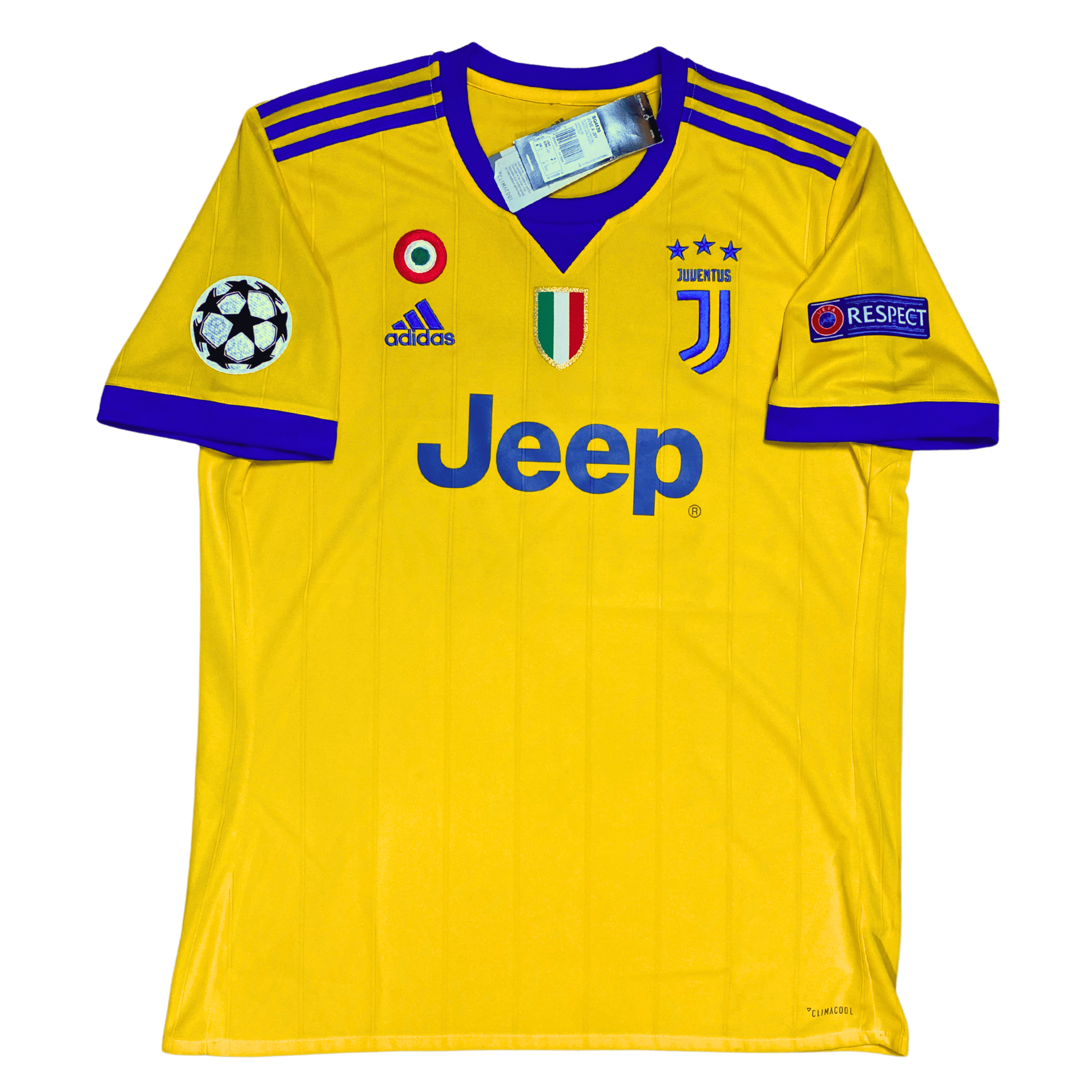 Juventus F.C. Visitante 2017/2018 Chiellini #3 Nueva (L)