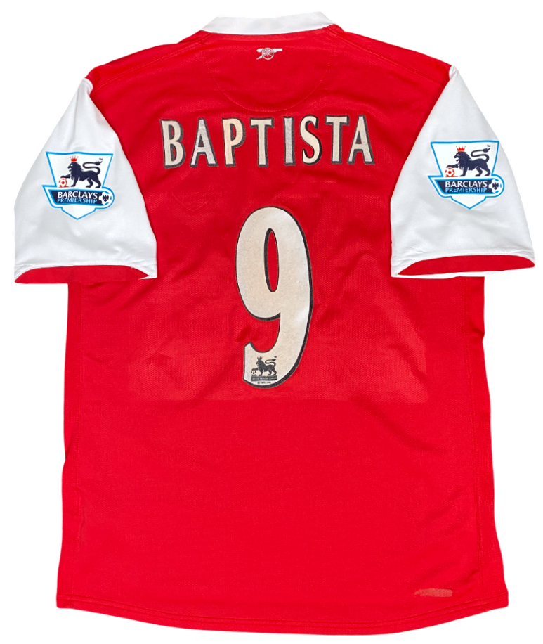 Arsenal F.C. Local 2006/2007 Júlio Baptista #9 (L)