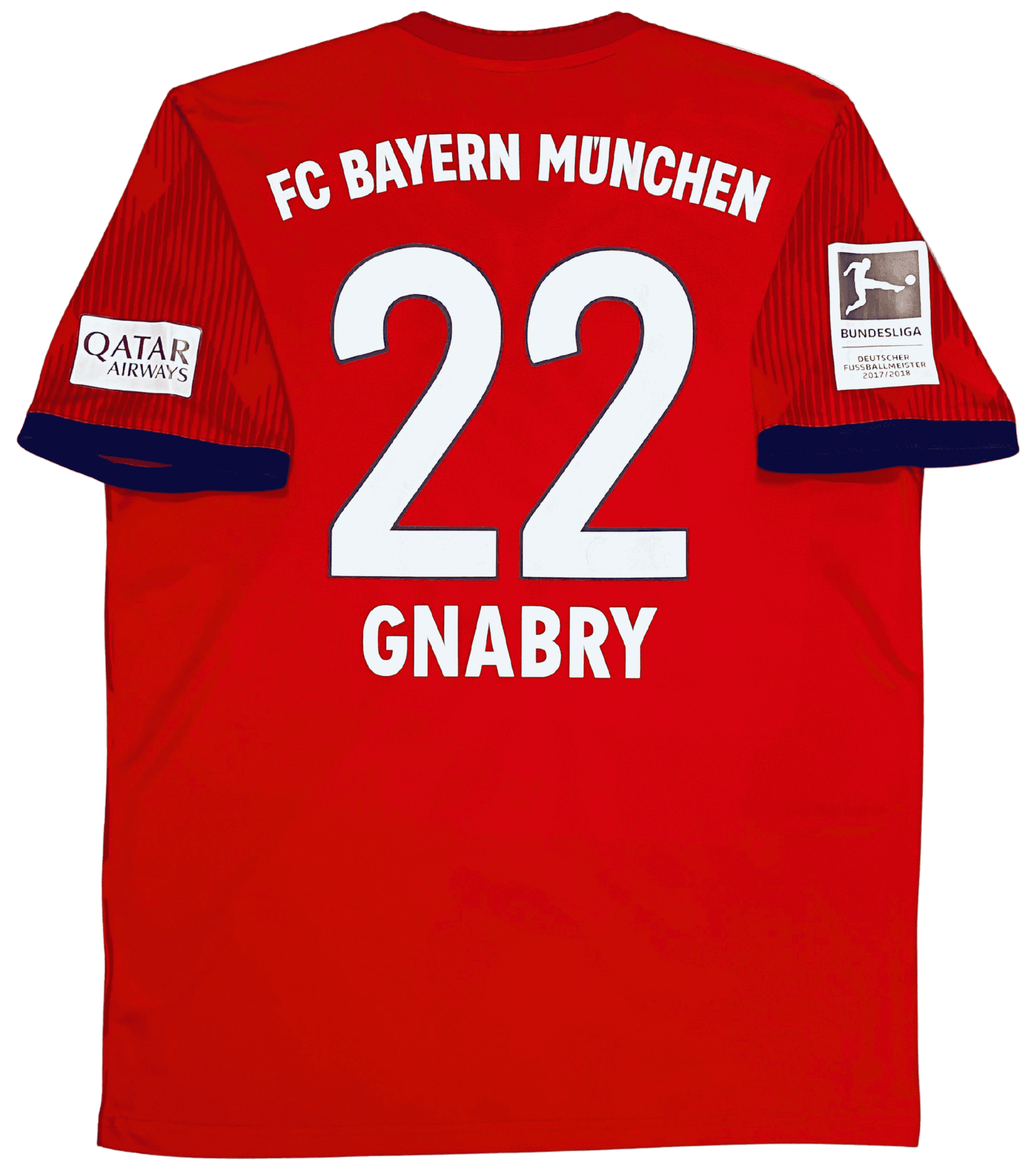 F.C. Bayern München Local 2018/2019 S. Gnabry #22 (L)