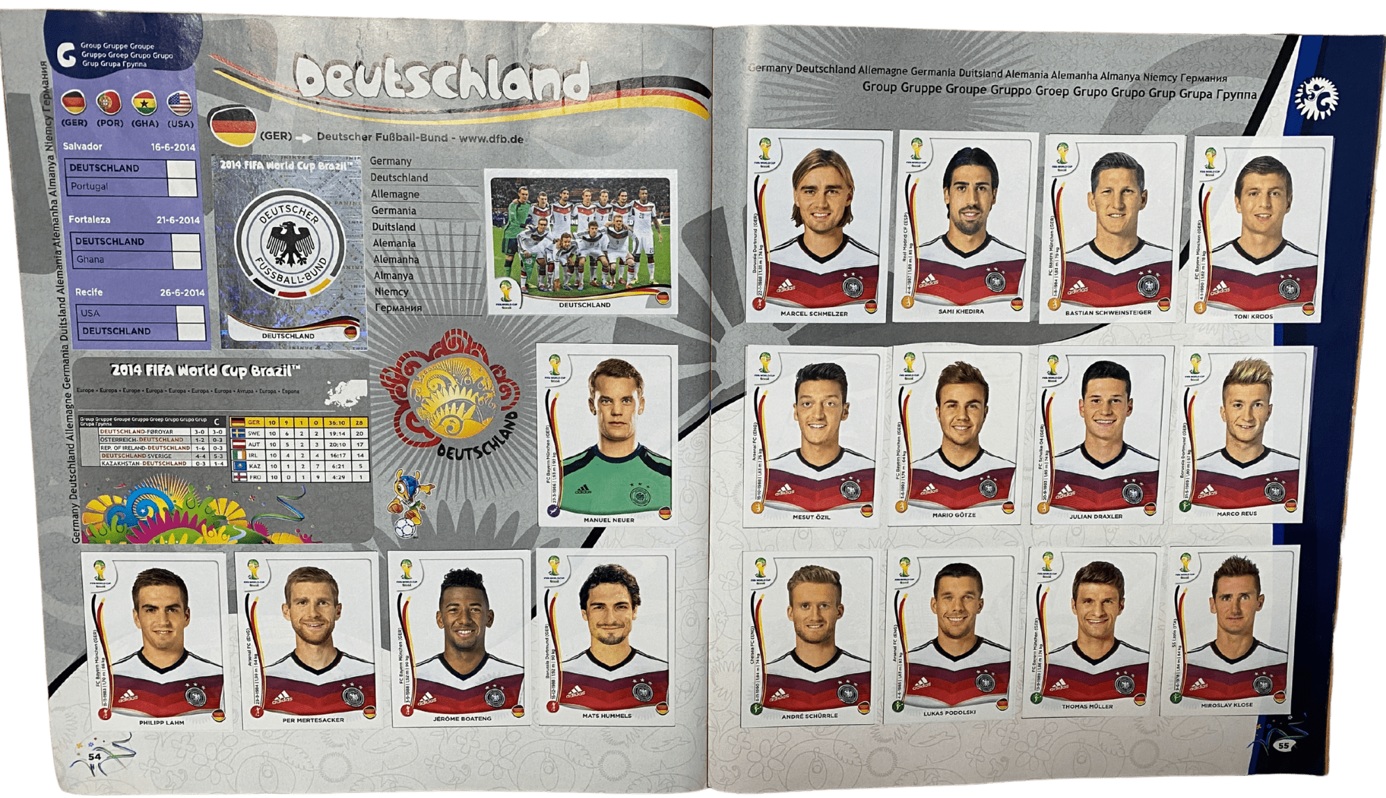 Álbum Panini Brasil 2014 (100% completo)