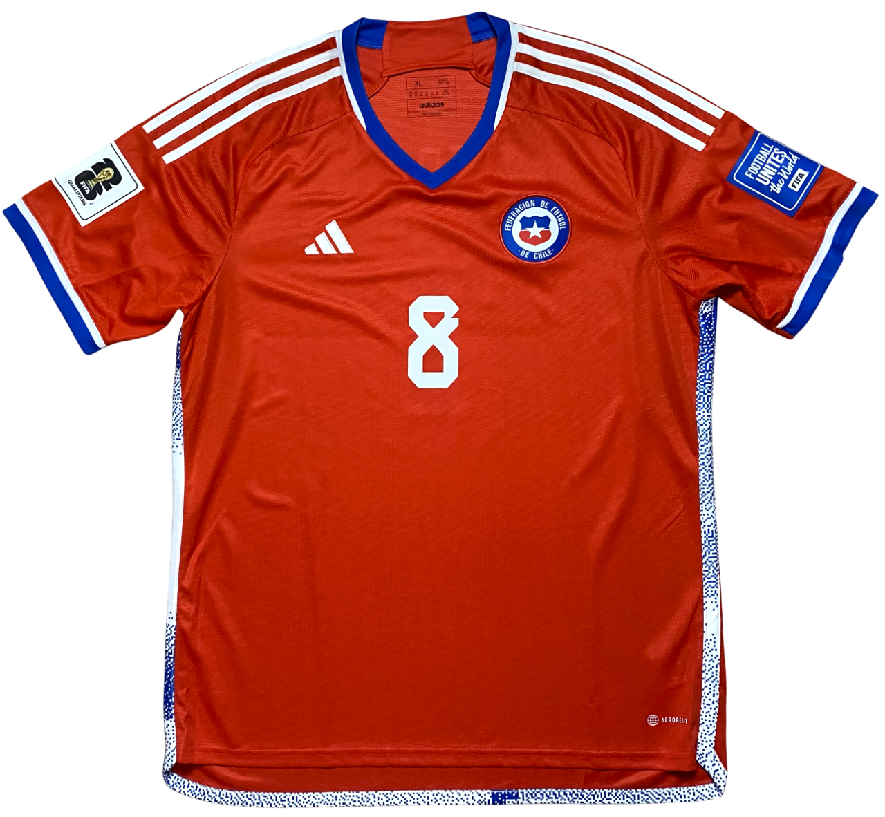 Chile Local 2022/2023 A. Vidal #8 Nueva (XL)