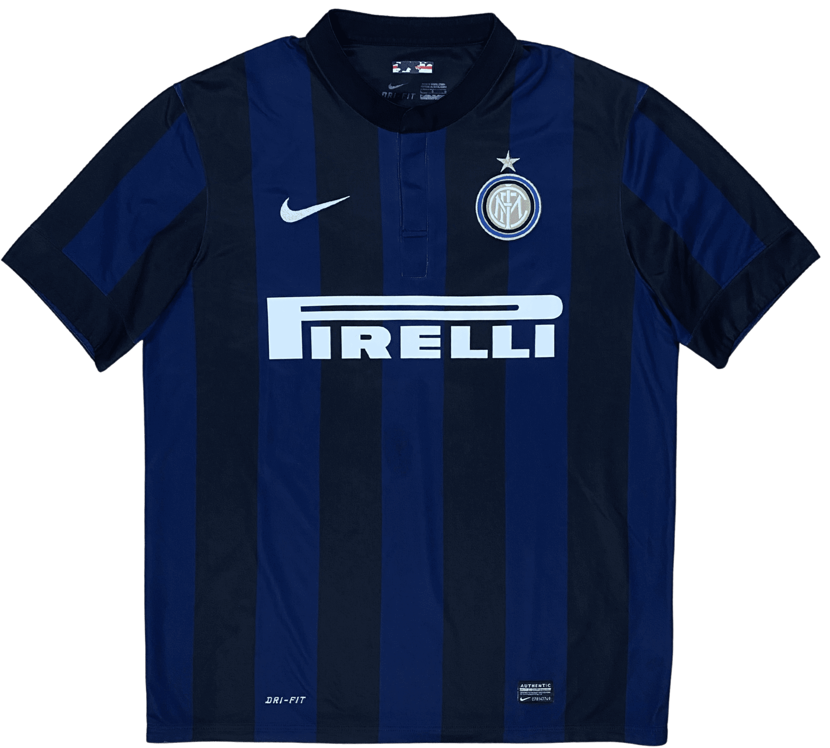 Inter Milan Local 2013/2014 J. Zanetti #4 (L)
