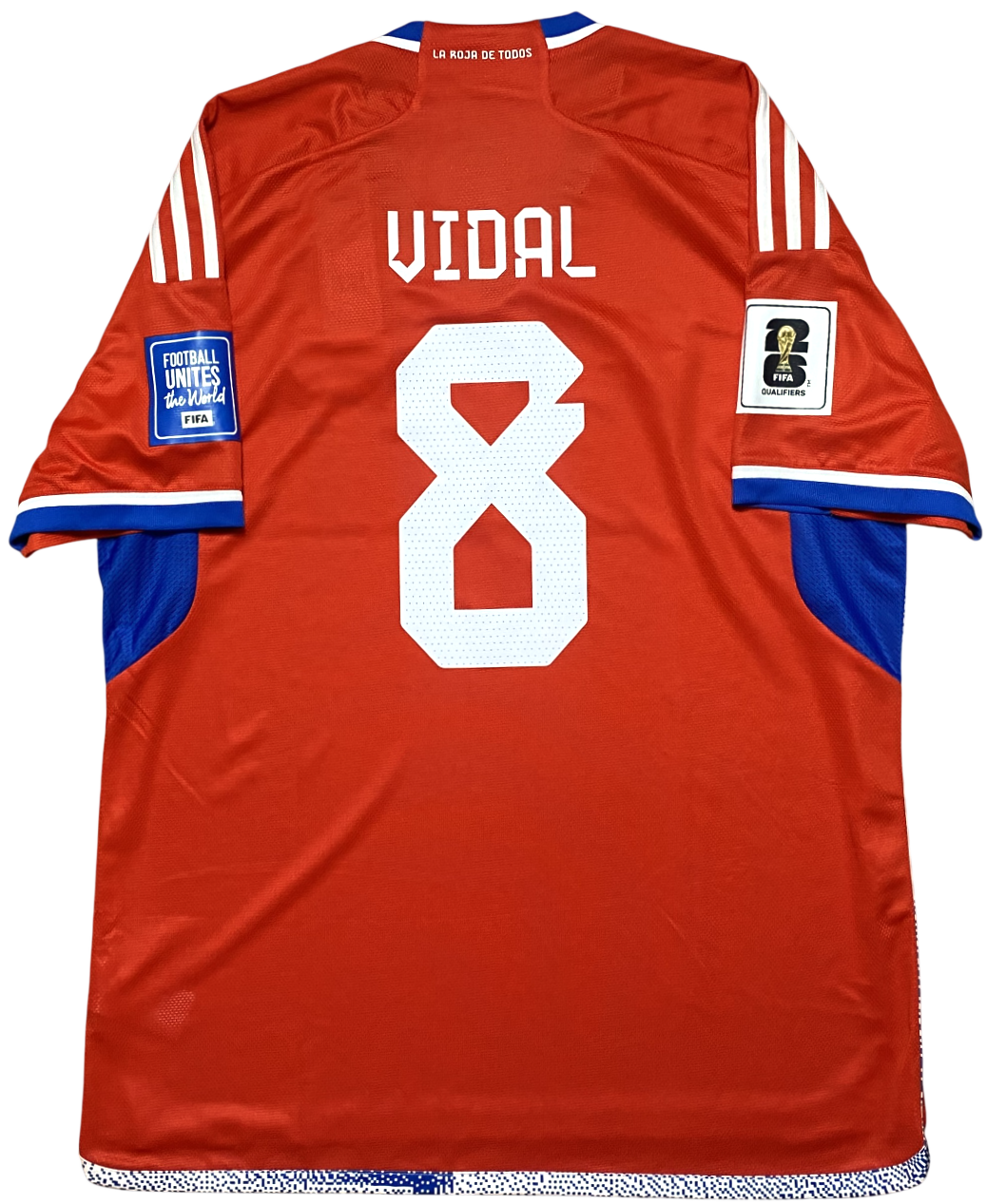 Chile Local 2022/2023 A. Vidal #8 Nueva (XL)