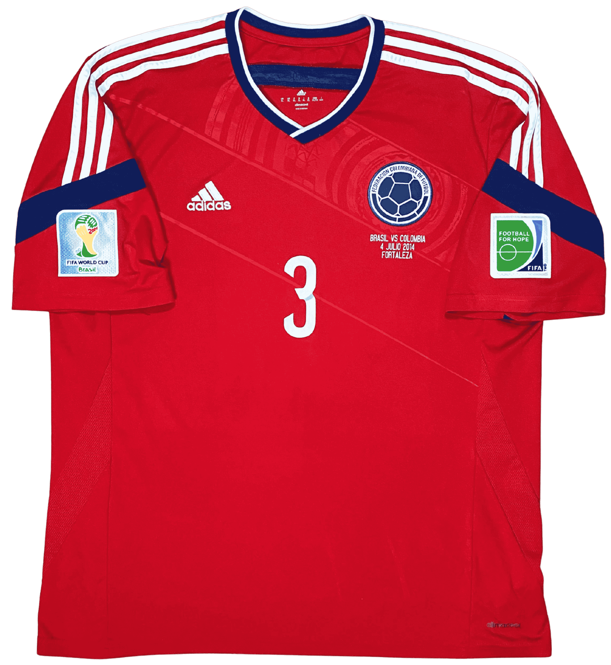 Colombia Visitante 2014 Mario Yepes #3 (XL)