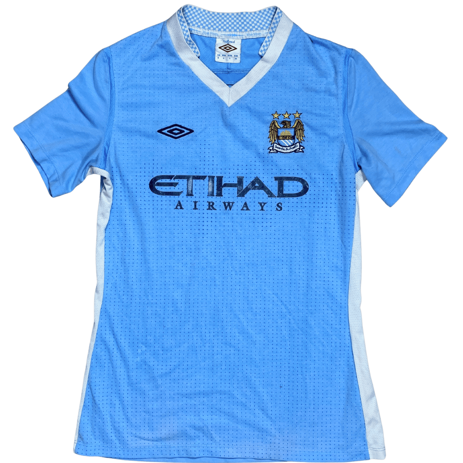 Manchester City F.C. Local 2011/2012 D. Silva #21 Mujer (S)