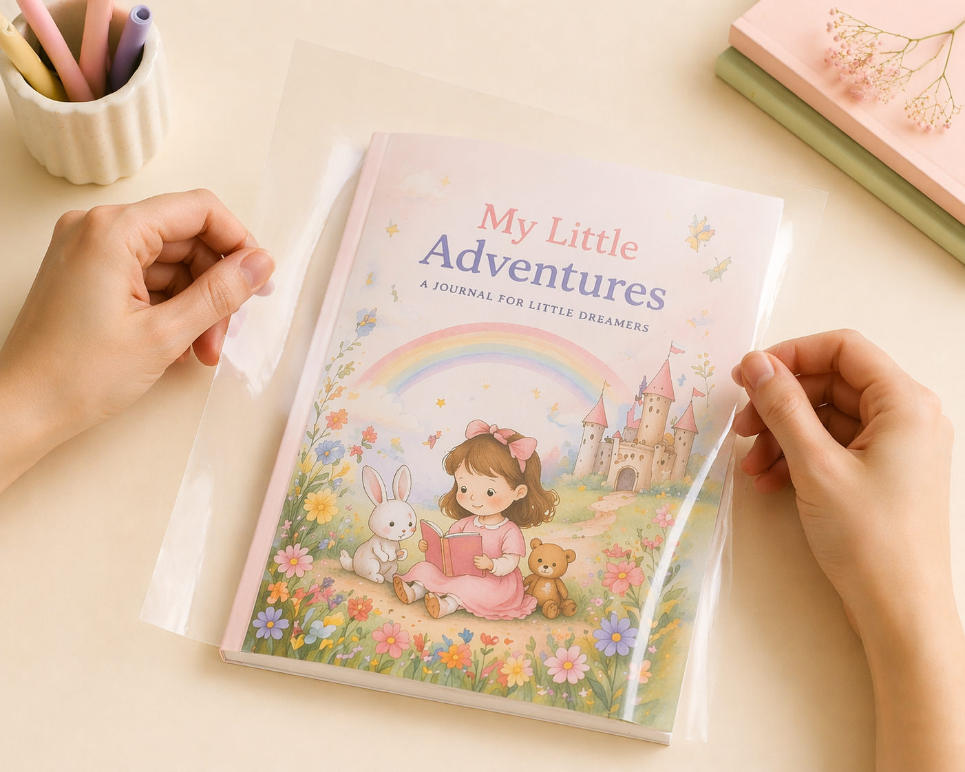 QUAFF Glossy Photo Top Cold Laminating Film A4