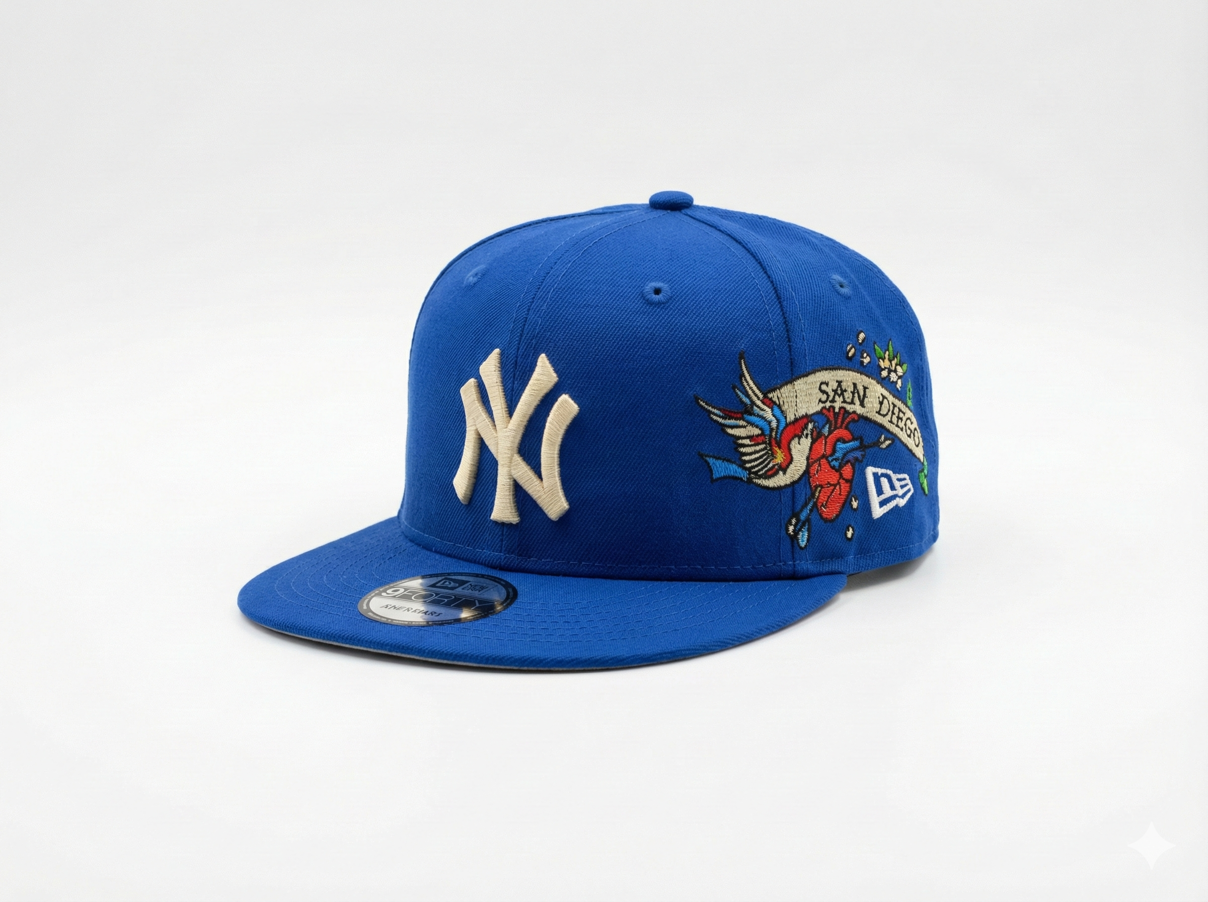 New Era 9FIFTY NY Yankees Royal/Beige Tattoo Pack San Diego – Snapback Ajustable