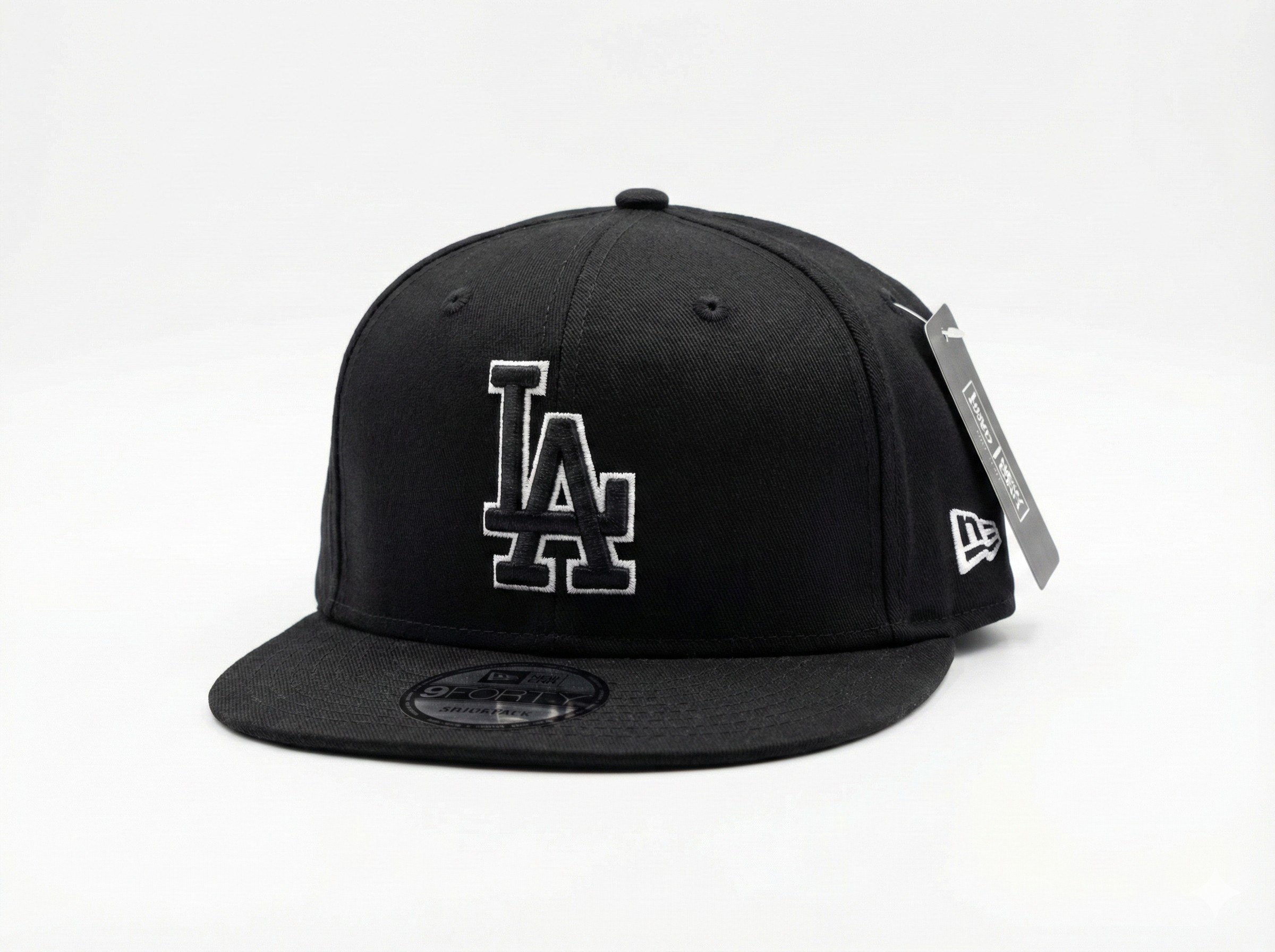 New Era 9FIFTY LA Dodgers Negra/Blanca – Snapback Ajustable