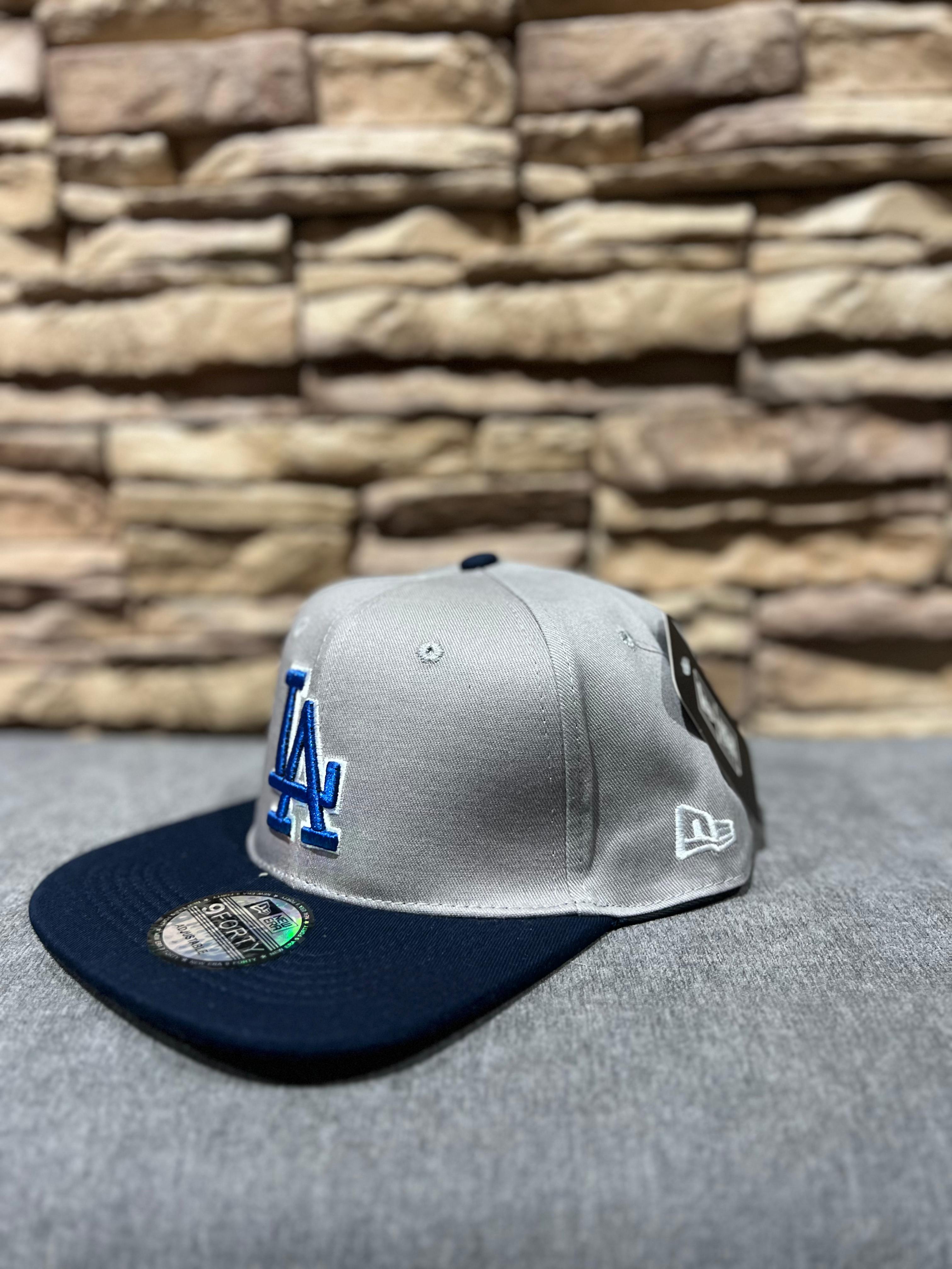 New Era 9FIFTY LA Dodgers Grey/Navy Dodger Stadium 60th Anniversary – Snapback Ajustable