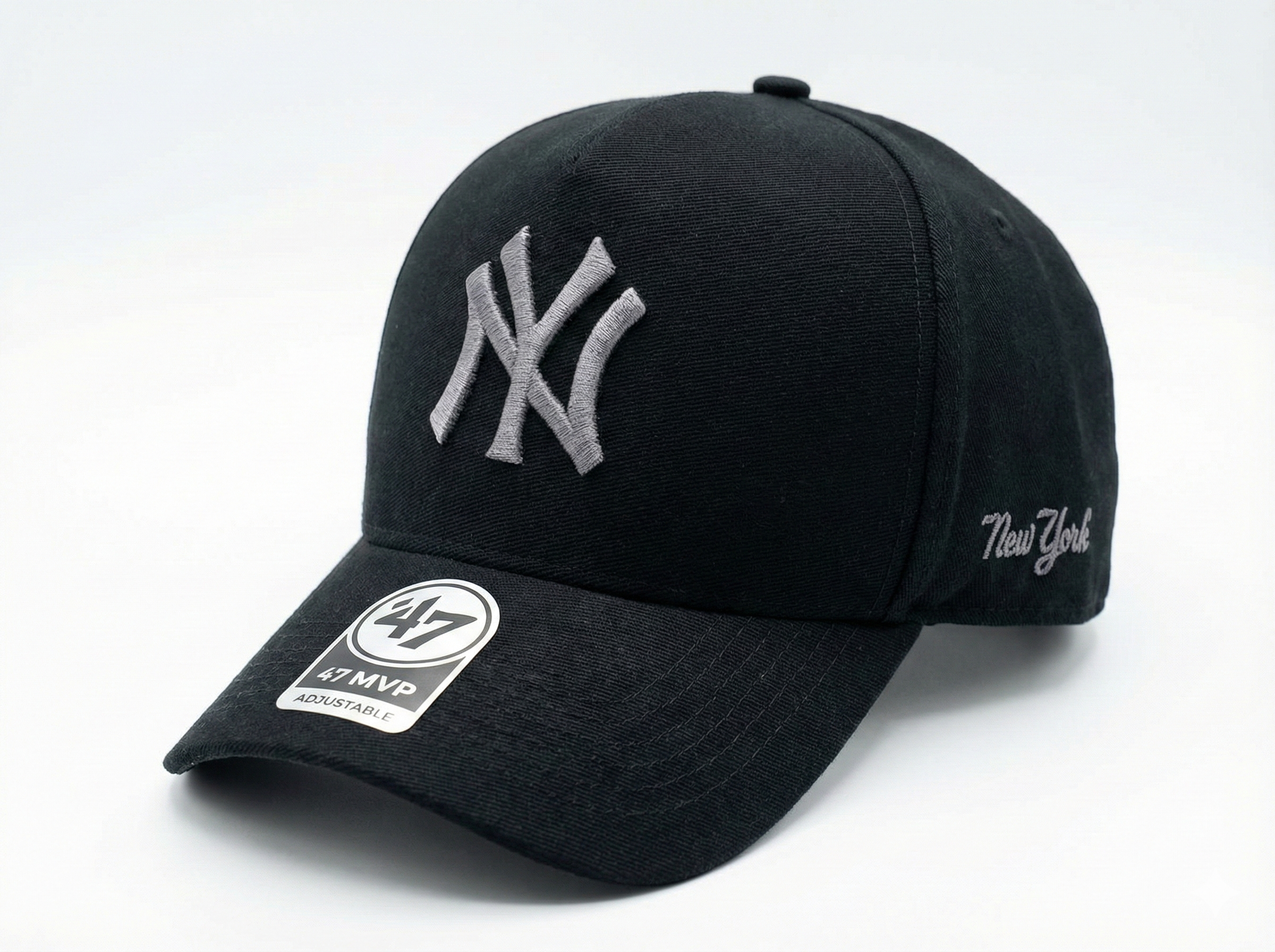 47 Brand MVP New York Yankees Black/Grey – Adjustable