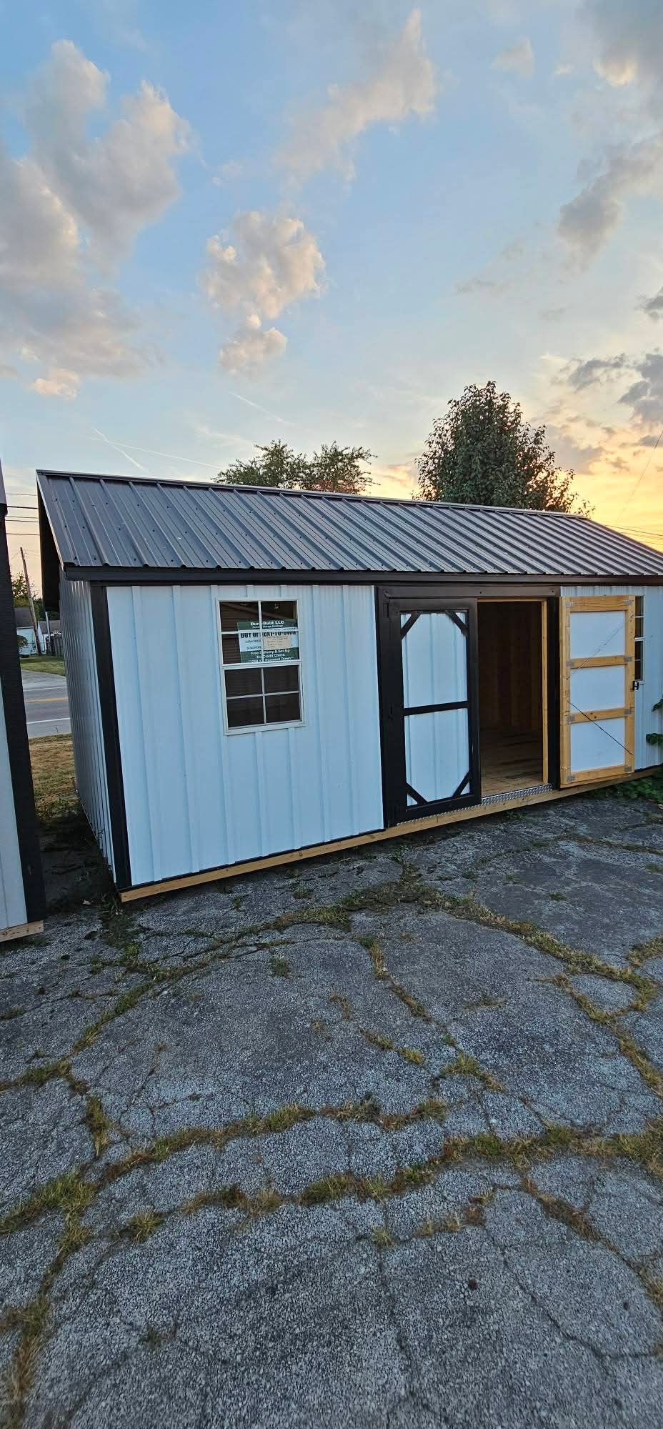 Metal Board & Batton Style Shed