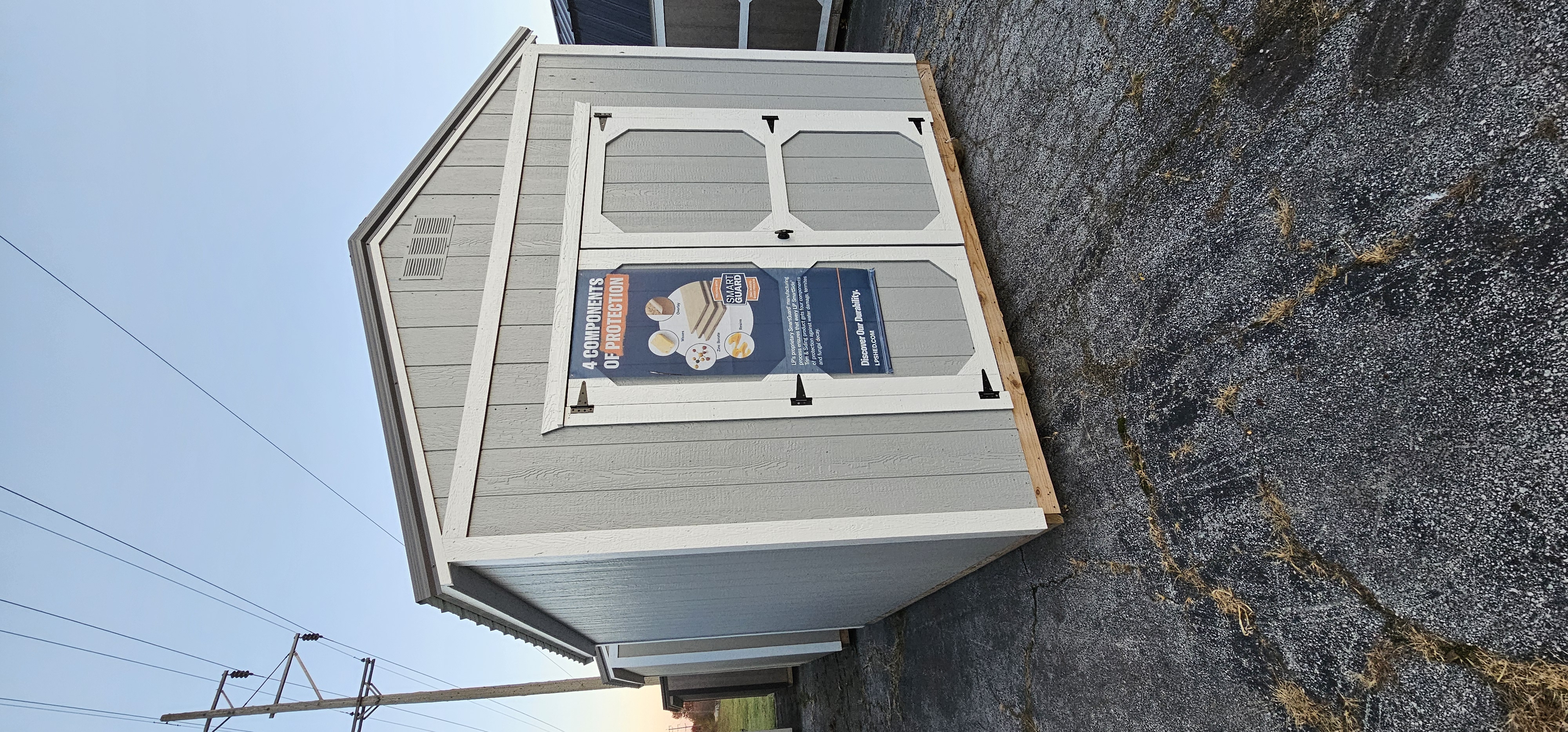 Amish Crafted Utility Shed